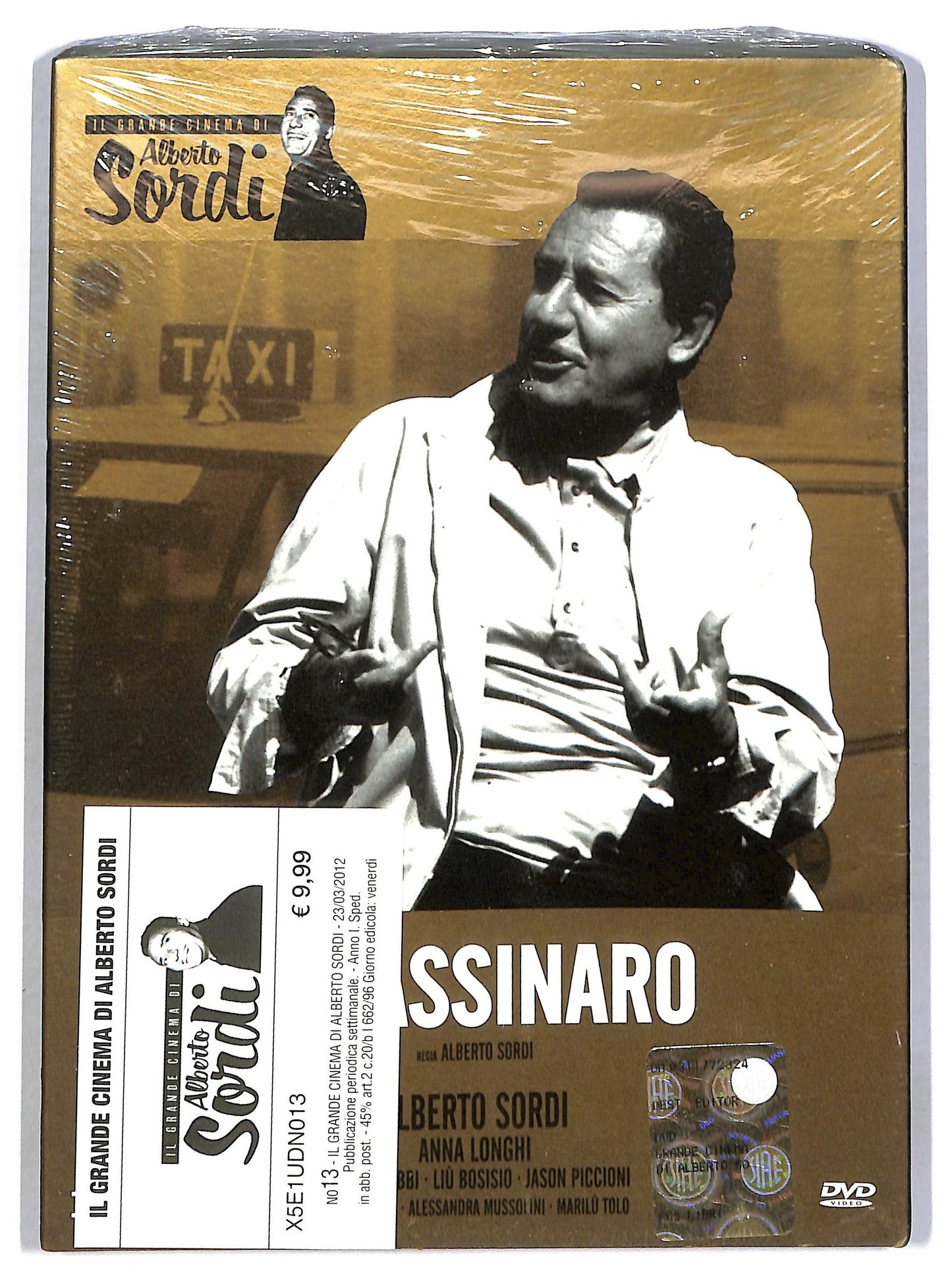 EBOND Il Grande Cinema di Alberto Sordi - Il tassinaro Volume 13 EDITORIALE SLIPCASE DVD D795943
