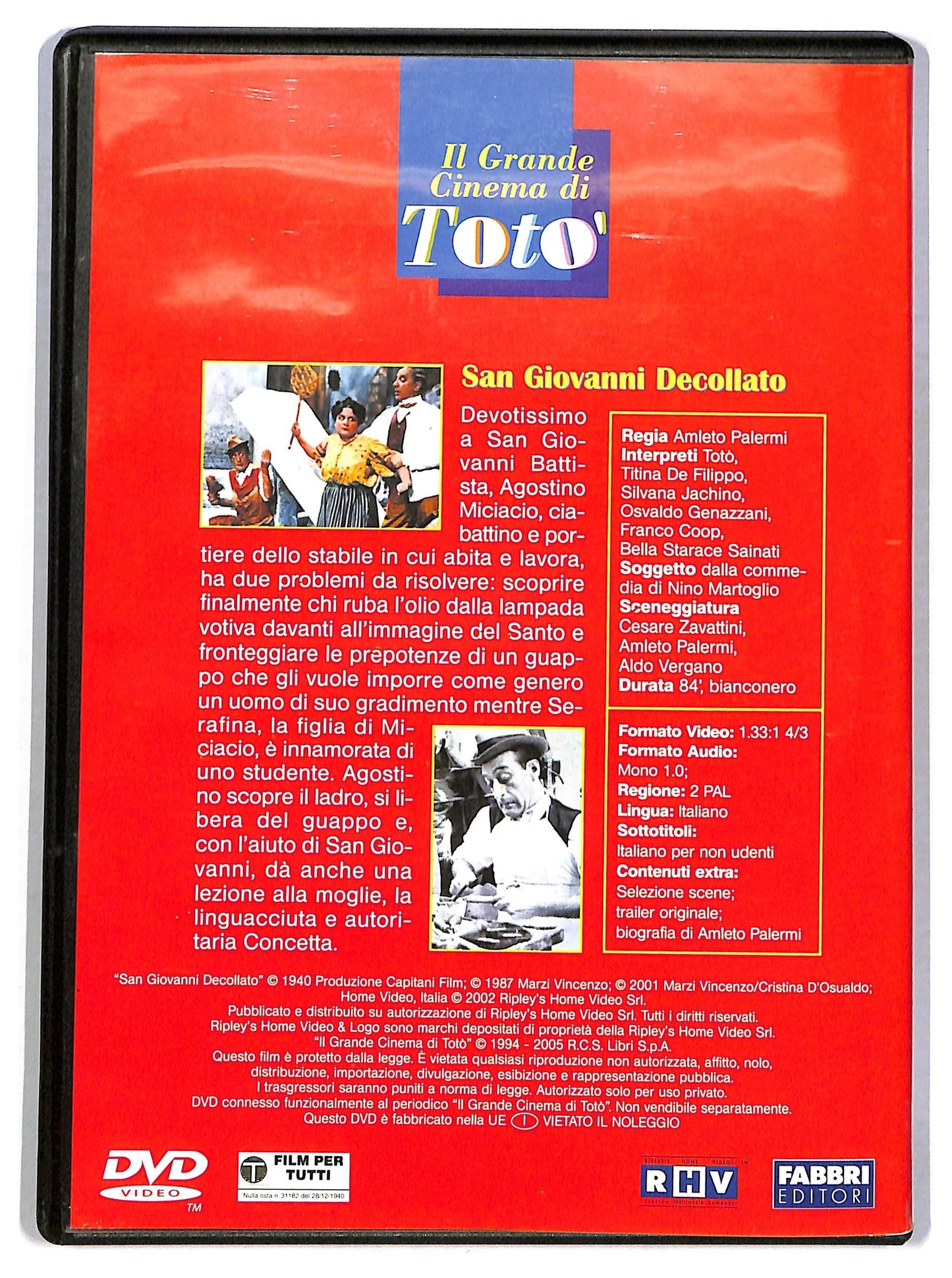 EBOND San Giovanni decollato  EDITORIALE DVD D796004