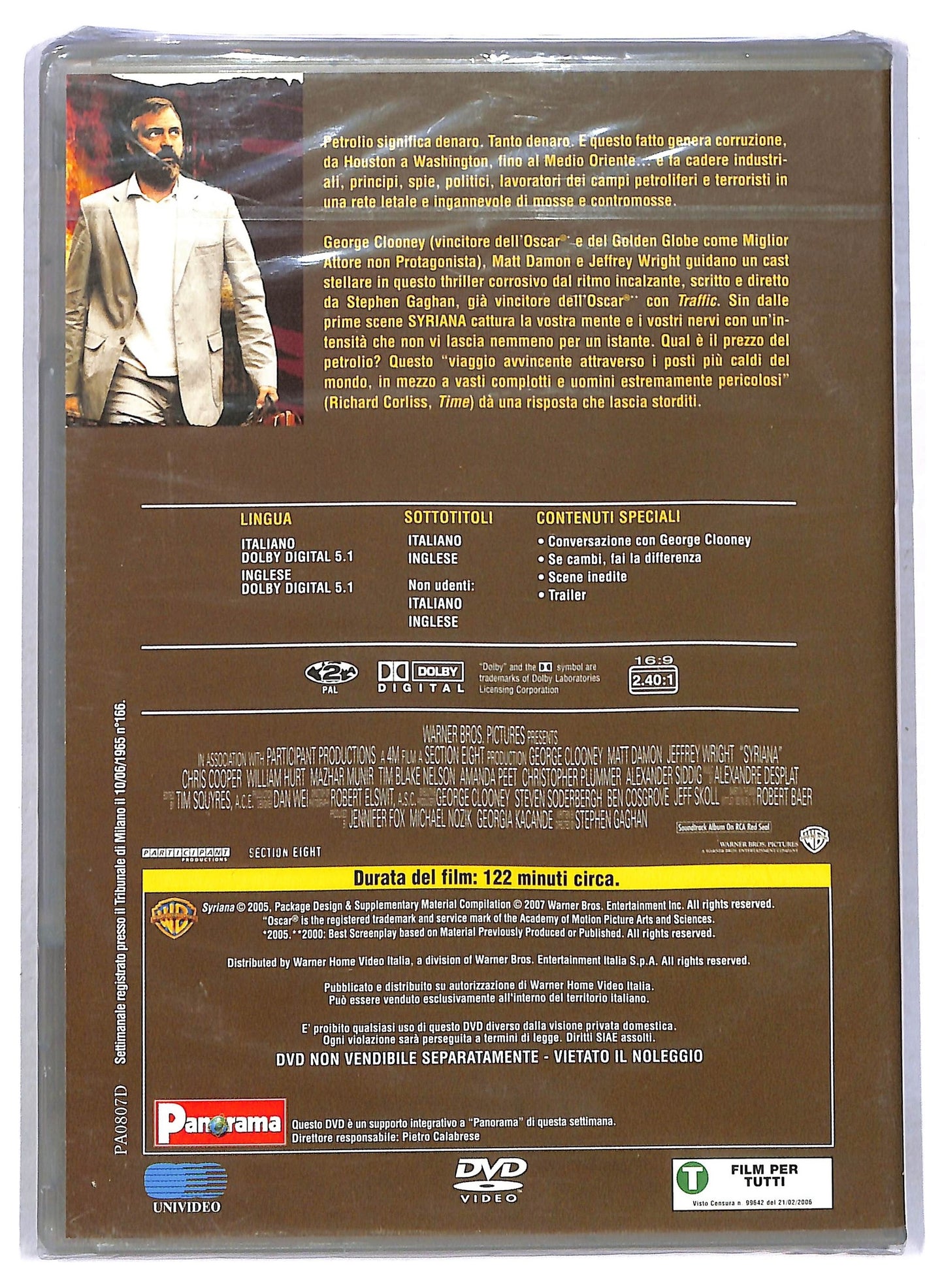 EBOND Syriana DVD  Editoriale D796038