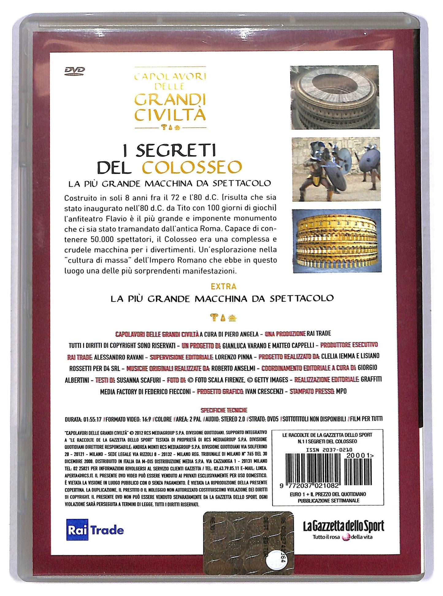 EBOND I Segreti Del Colosseo vol.1  EDITORIALE DVD D796202
