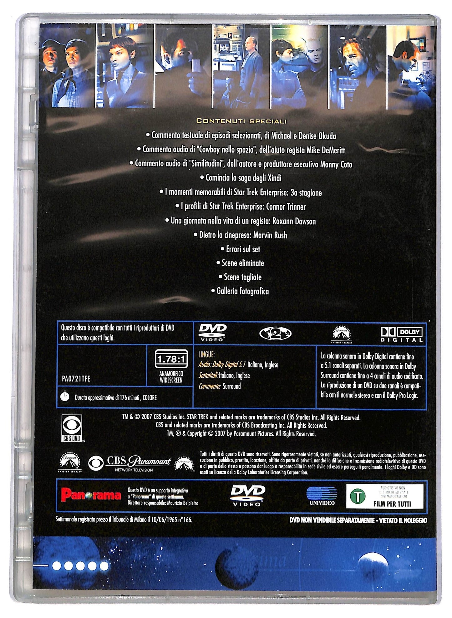 EBOND Star Trek Stagione 3 Contenuti Speciali EDITORIALE DVD D796238