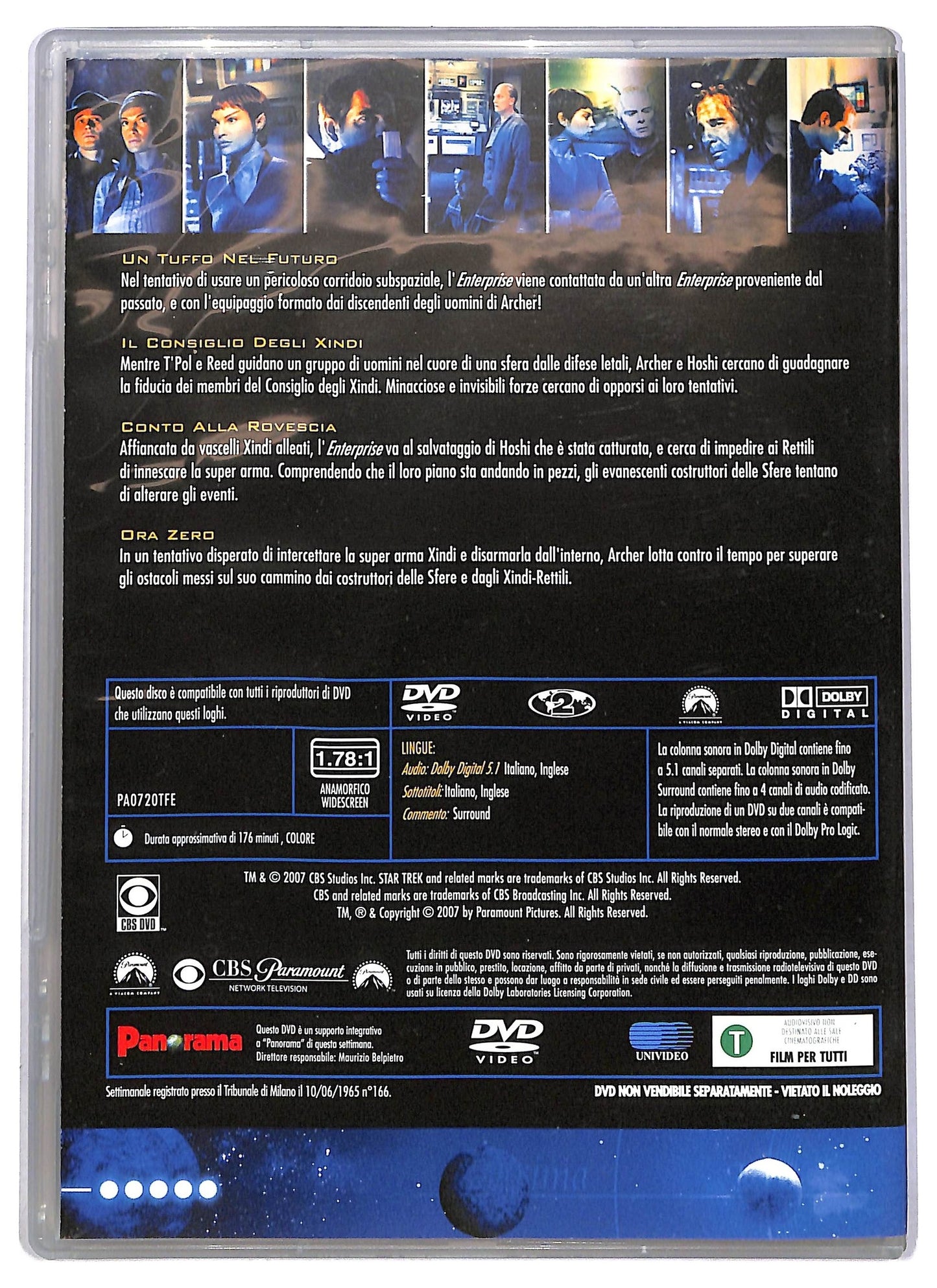 EBOND Star Trek Enterprise Stagione 3 Epis. 21 - 24 EDITORIALE DVD D796239