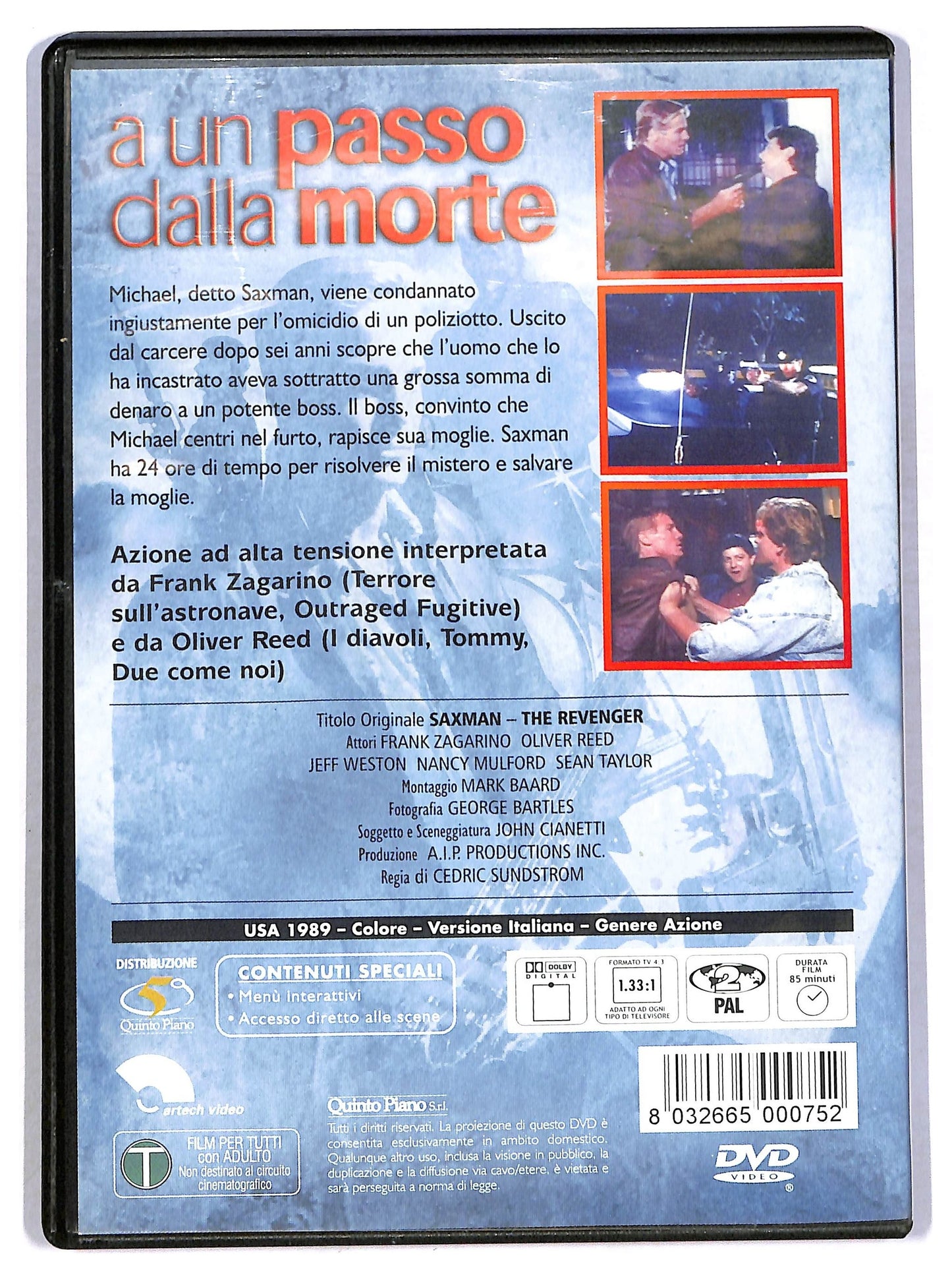 EBOND A un passo dalla morte DVD D796326