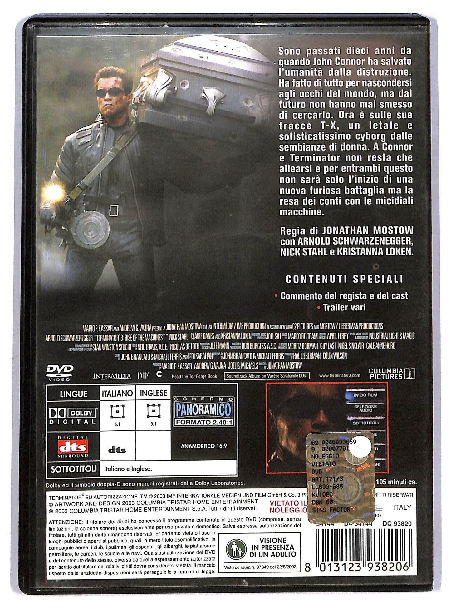 EBOND Terminator 3 - Le Macchine Ribelli  DVD D796407