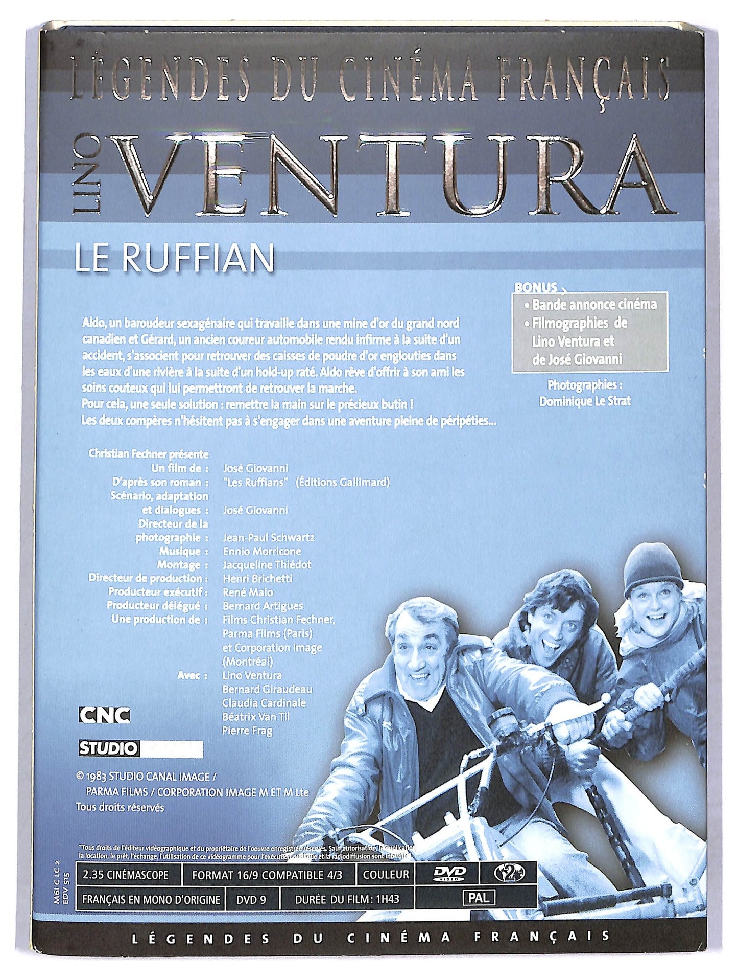 EBOND Le Ruffian EDITORIALE DVD D796452