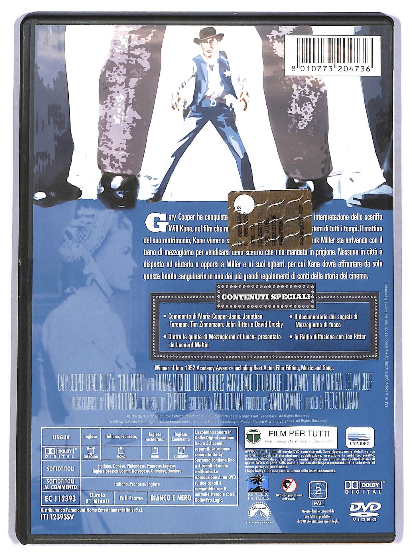 EBOND mezzogiorno di fuoco  EDIZIONE SPECIALE DVD D796466