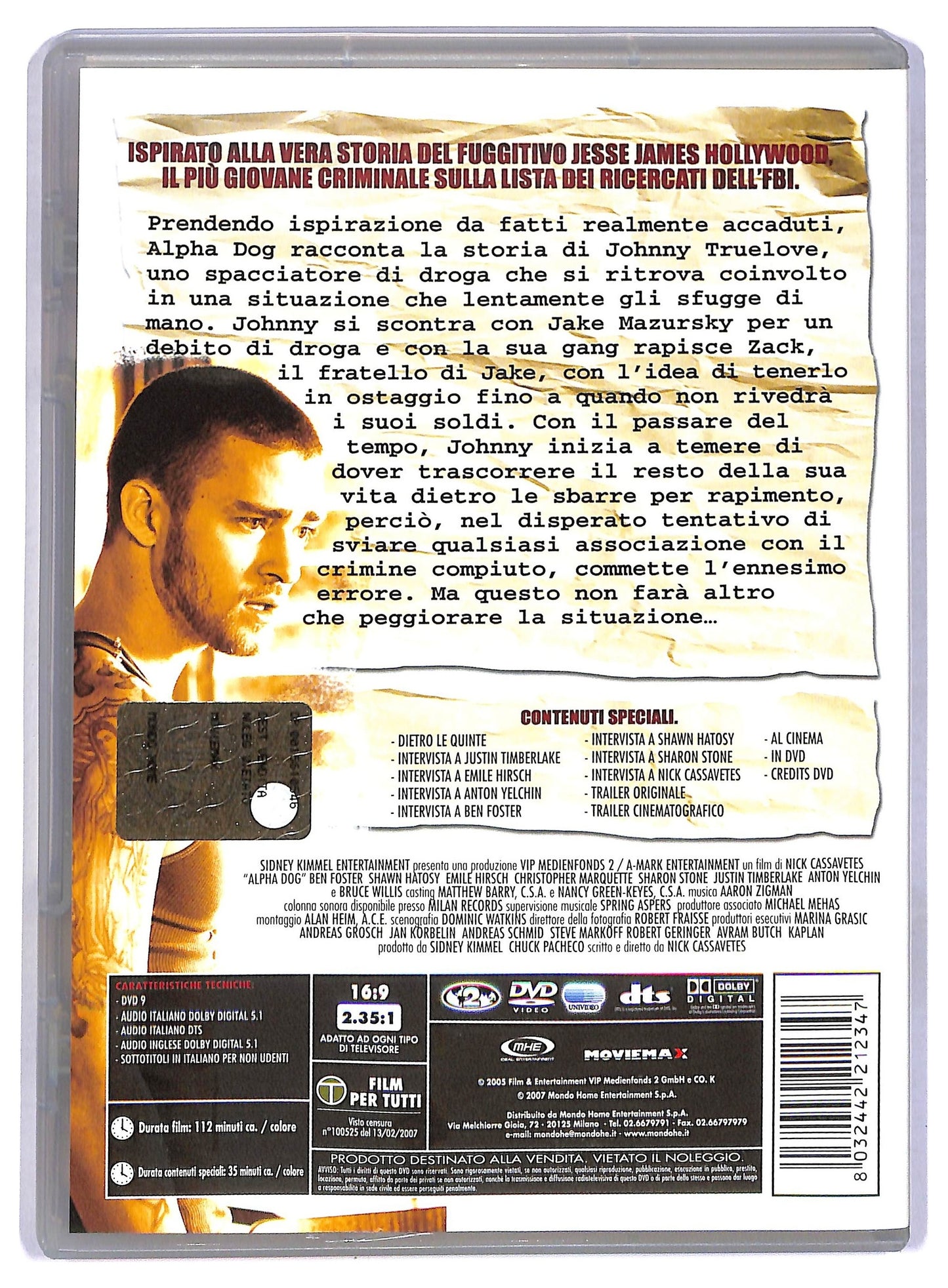 EBOND Alpha Dog DVD D796518