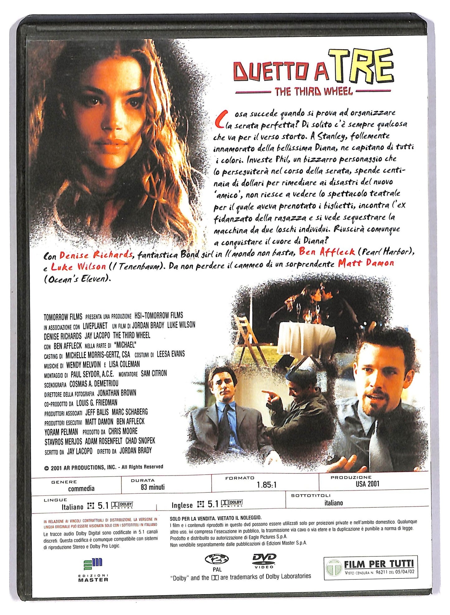EBOND Duetto a tre EDITORIALE DVD D796646