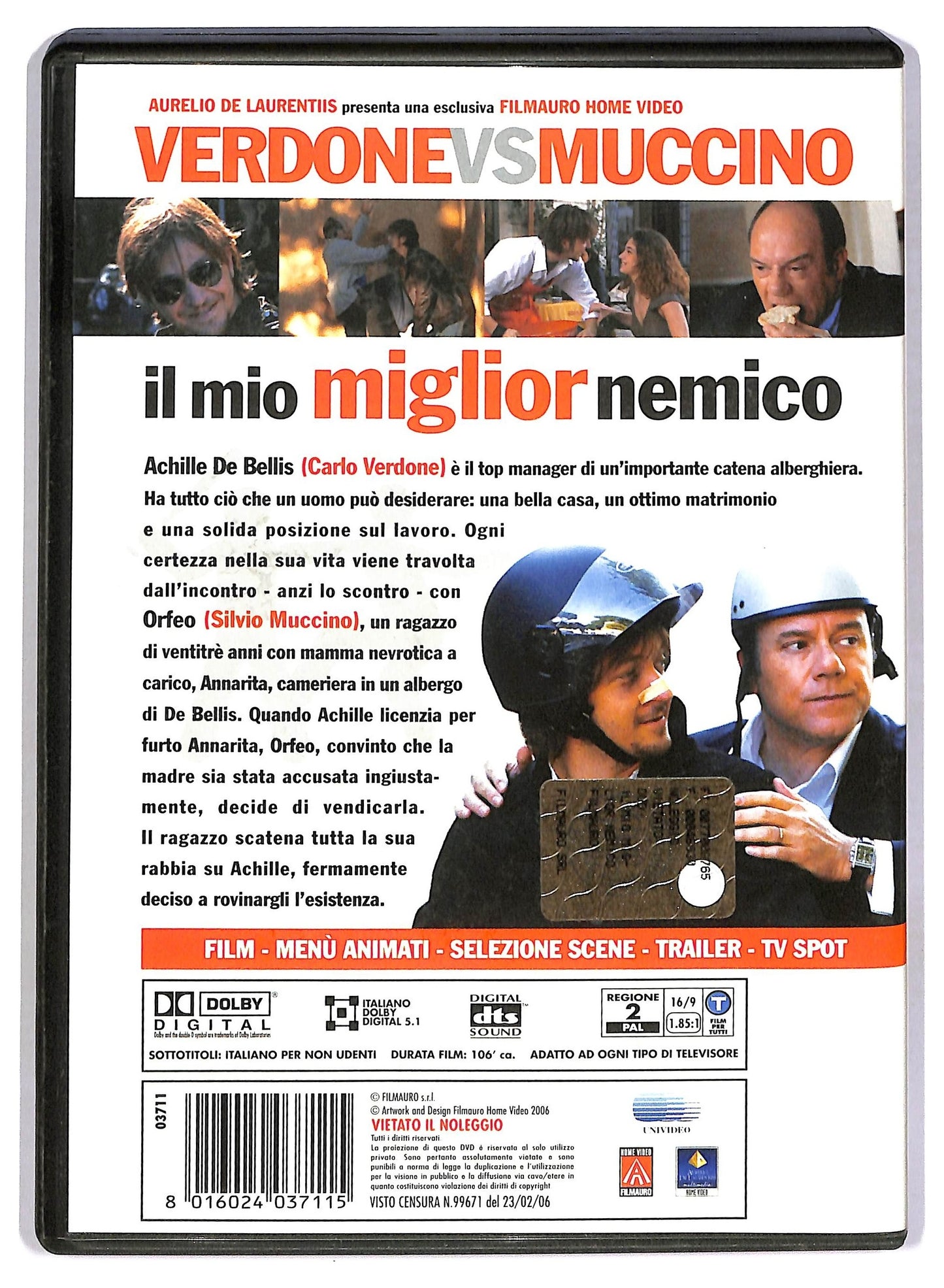 EBOND Il Mio Miglior Nemico DVD D796648