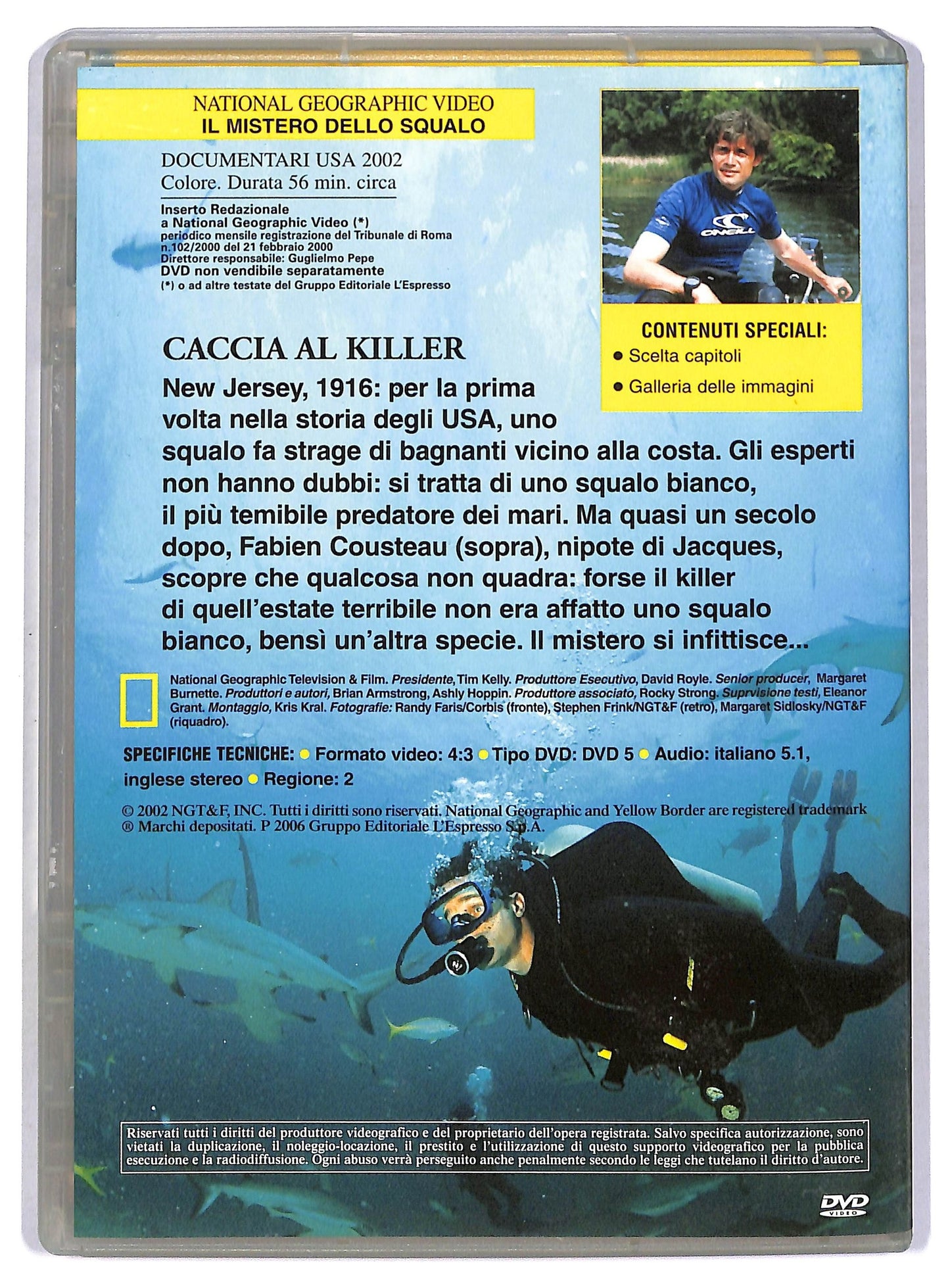 EBOND Il Mistero Dello Squalo - National Geographic Vol.37 DVD D796746