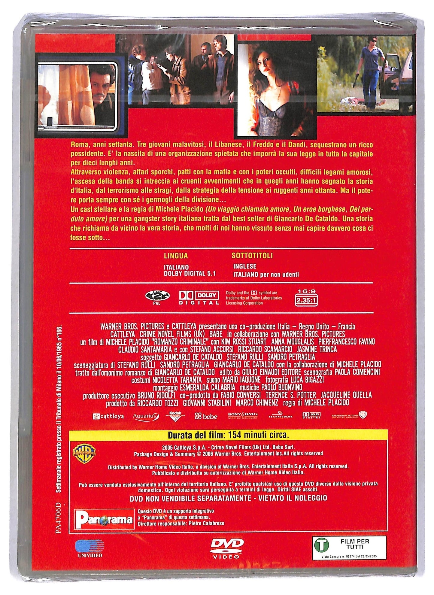 EBOND Romanzo criminale  EDITORIALE DVD D796761