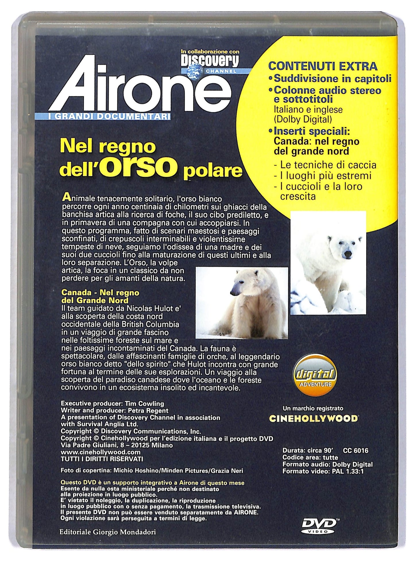 EBOND Airone - Nel Regno Dell' Orso EDITORIALE DVD D796801