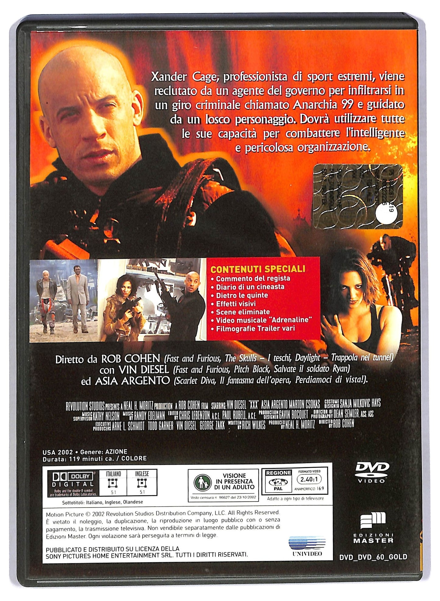 EBOND xXx EDITORIALE DVD D796808