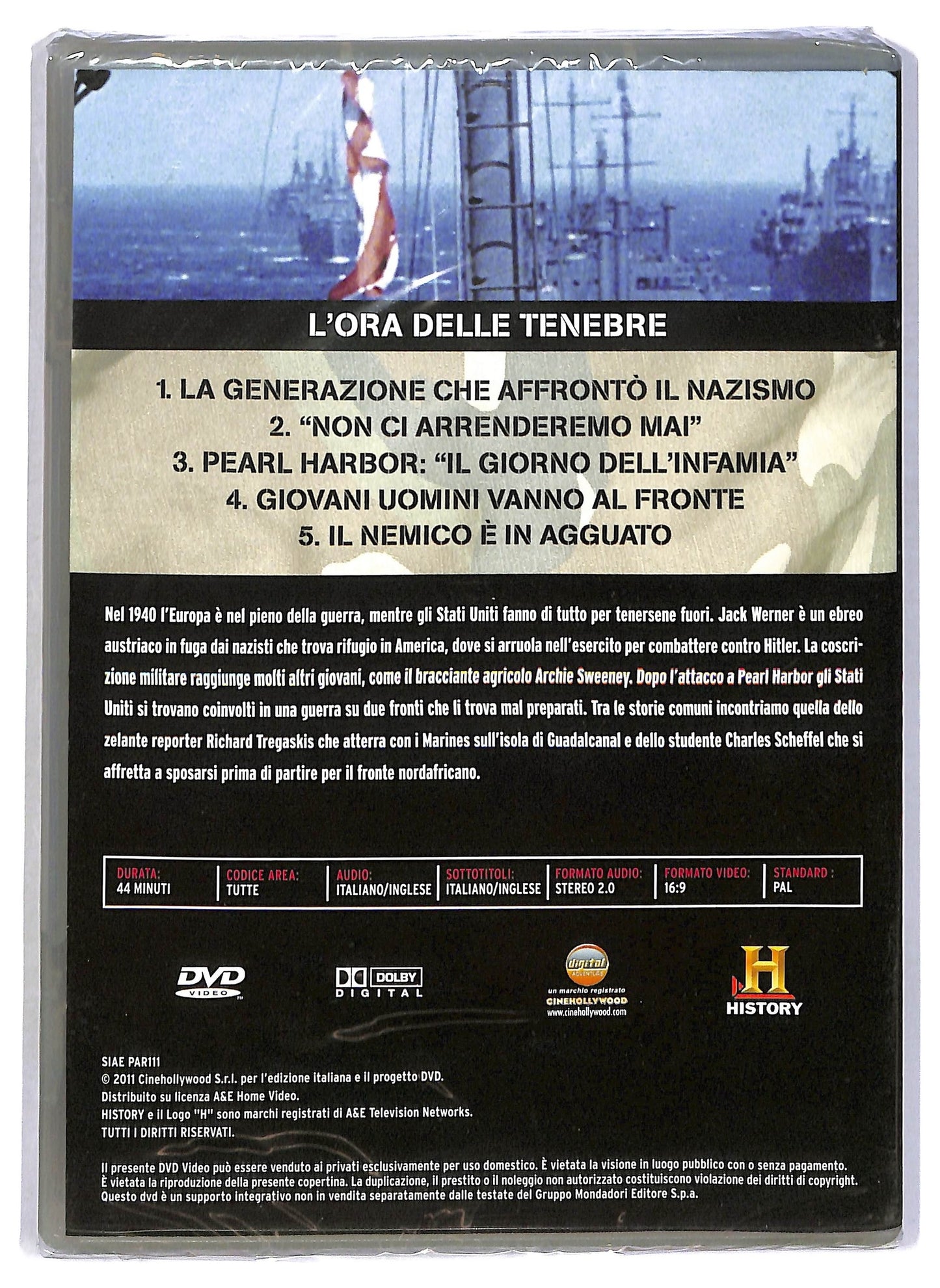 EBOND Gli archivi ritrovati della 2° guerra mondiale vol1 EDITORIALE DVD D796812
