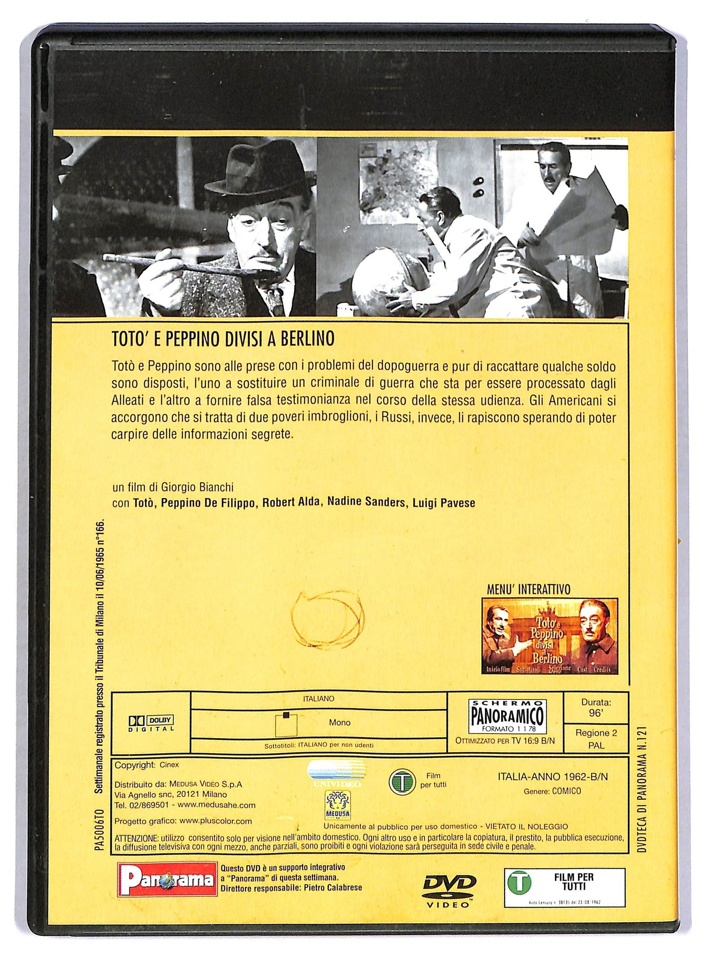 EBOND Toto Collection: Toto e Peppino Divisi a Berlino DVD D796838