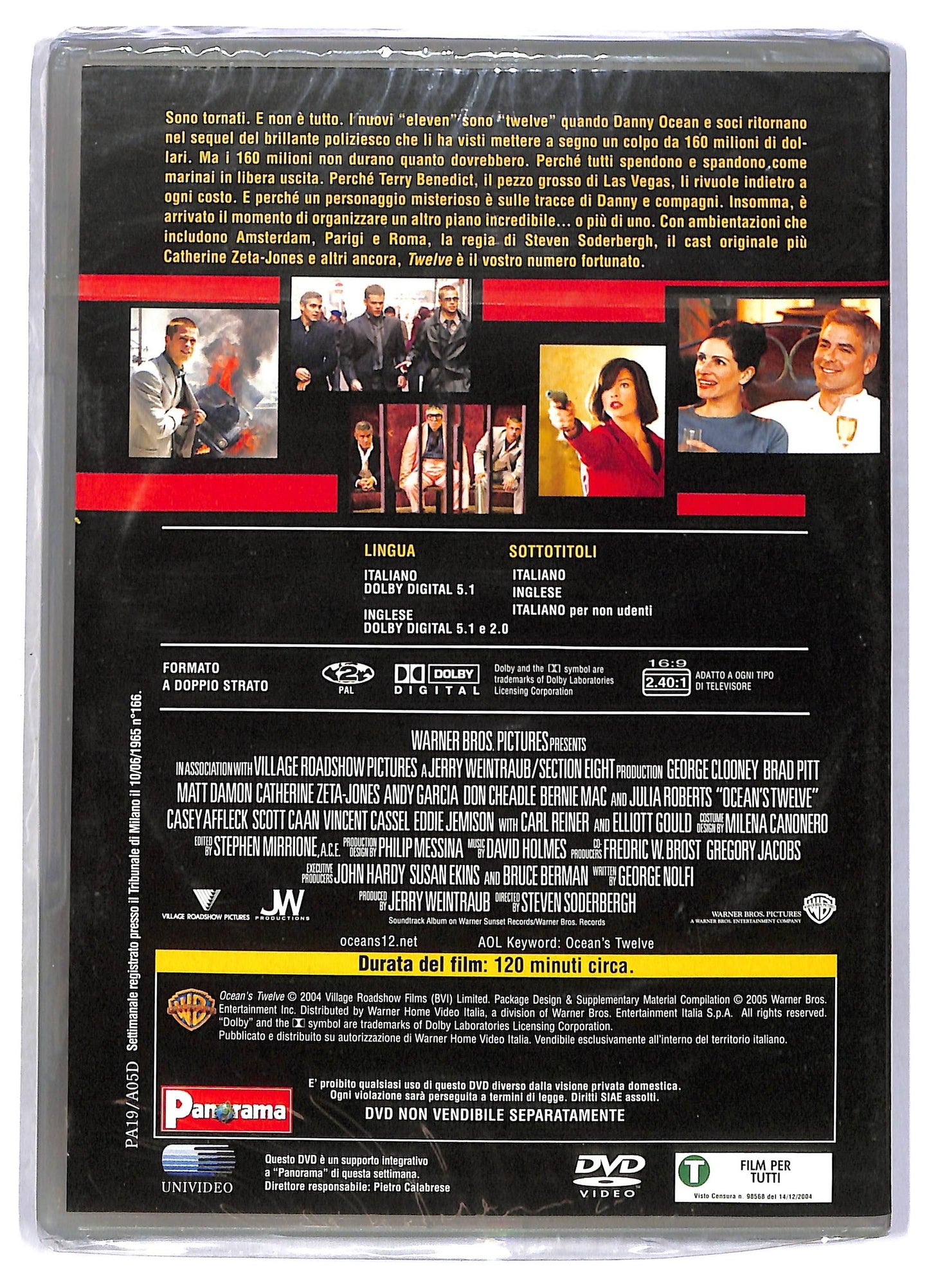 EBOND Ocean's Twelve  EDITORIALE DVD D796858