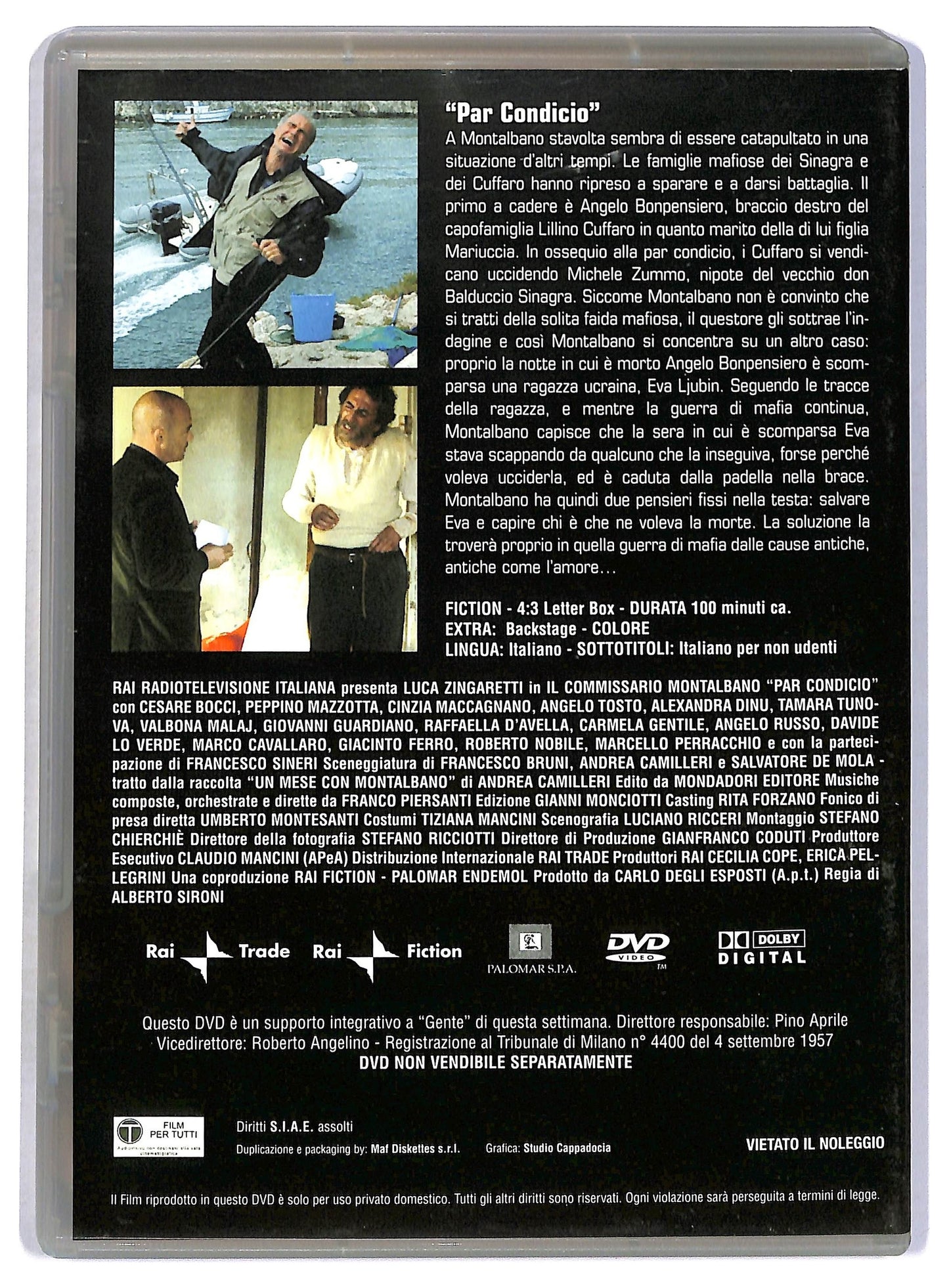 EBOND Montalbano - Par condicio Volume 4  EDITORIALE  DVD D796919
