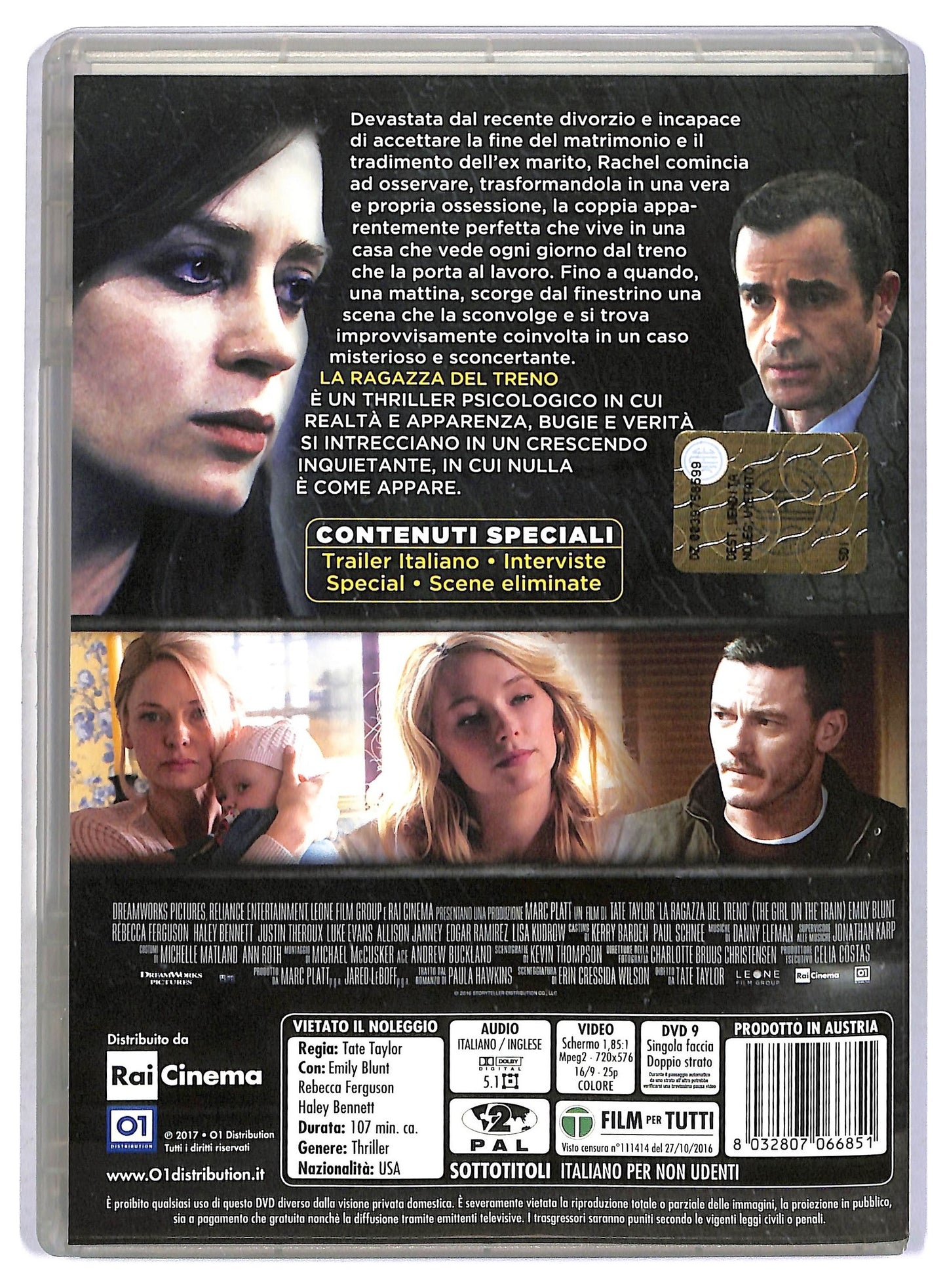 EBOND la ragazza del treno DVD D796940