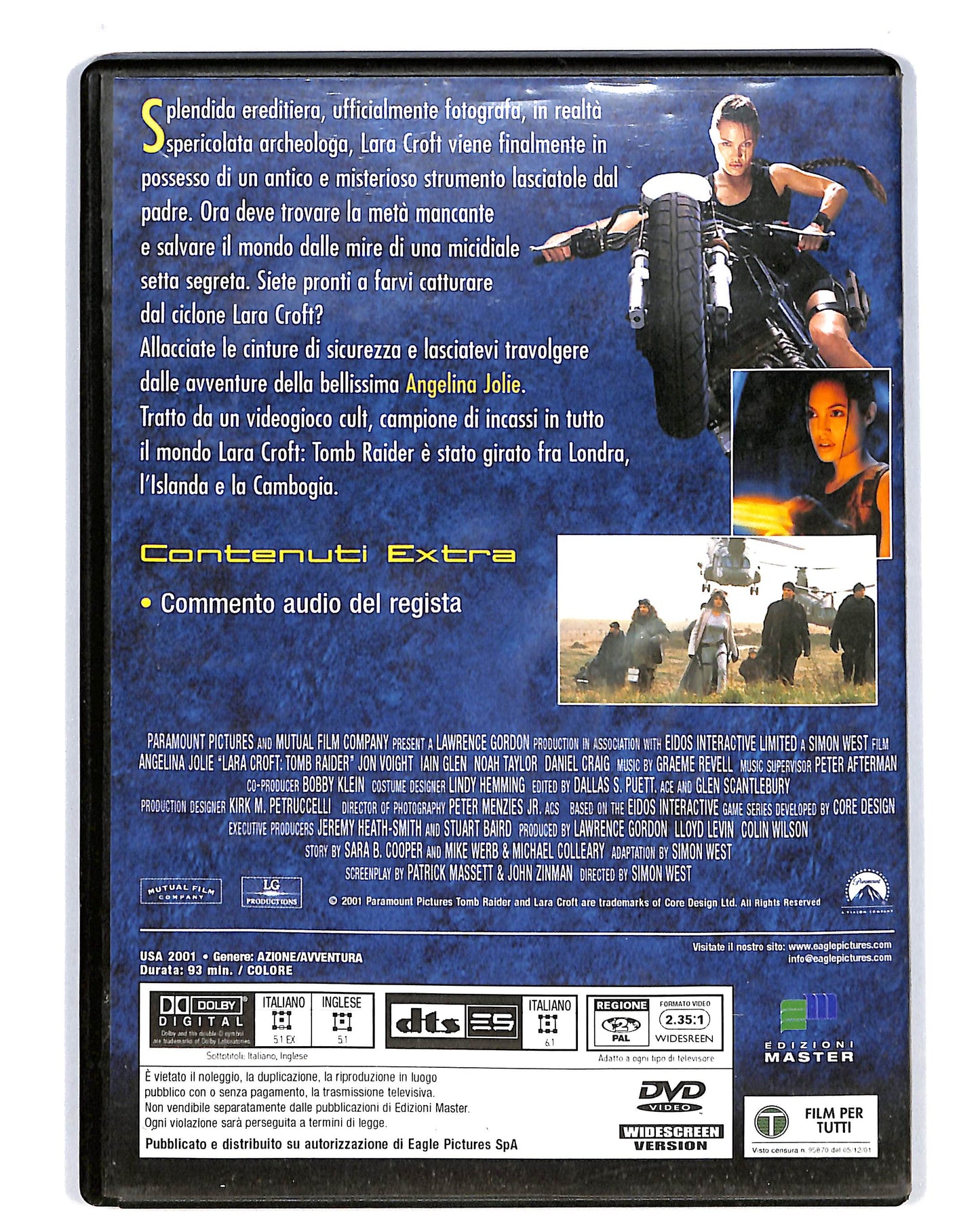 EBOND Tomb Raider EDITORIALE DVD D797029