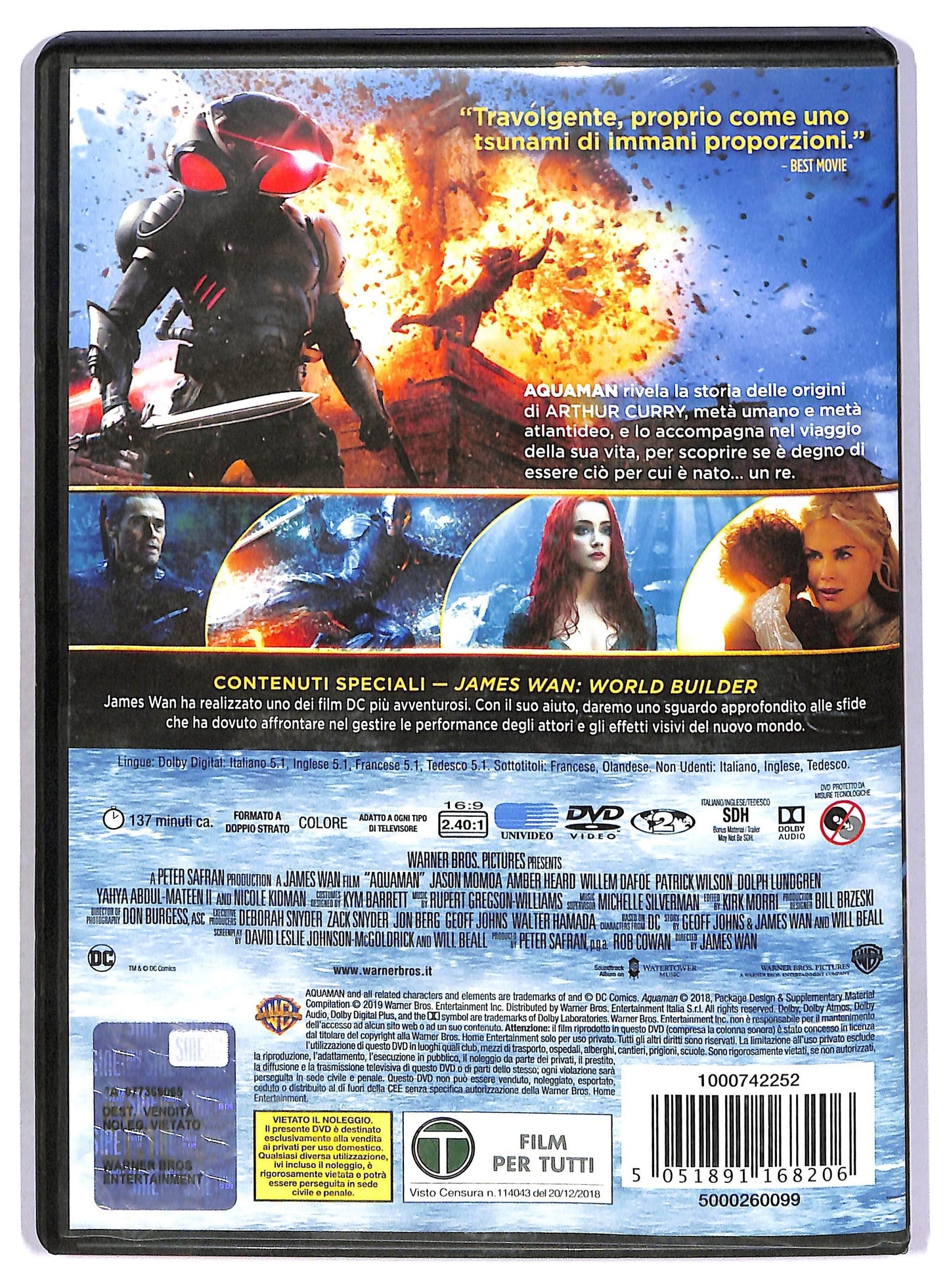EBOND Aquaman  DVD D797057