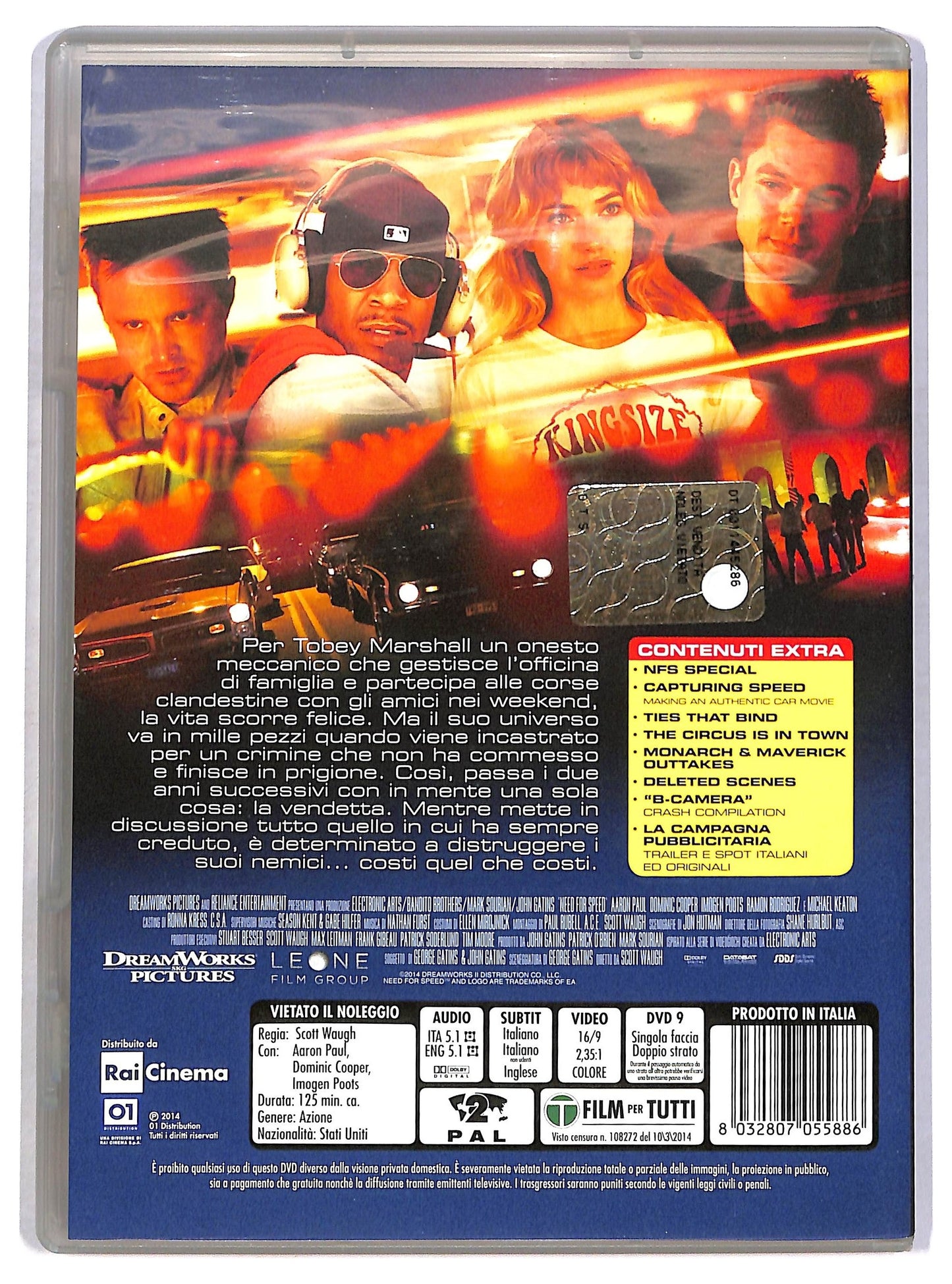 EBOND Need For Speed DVD D797109