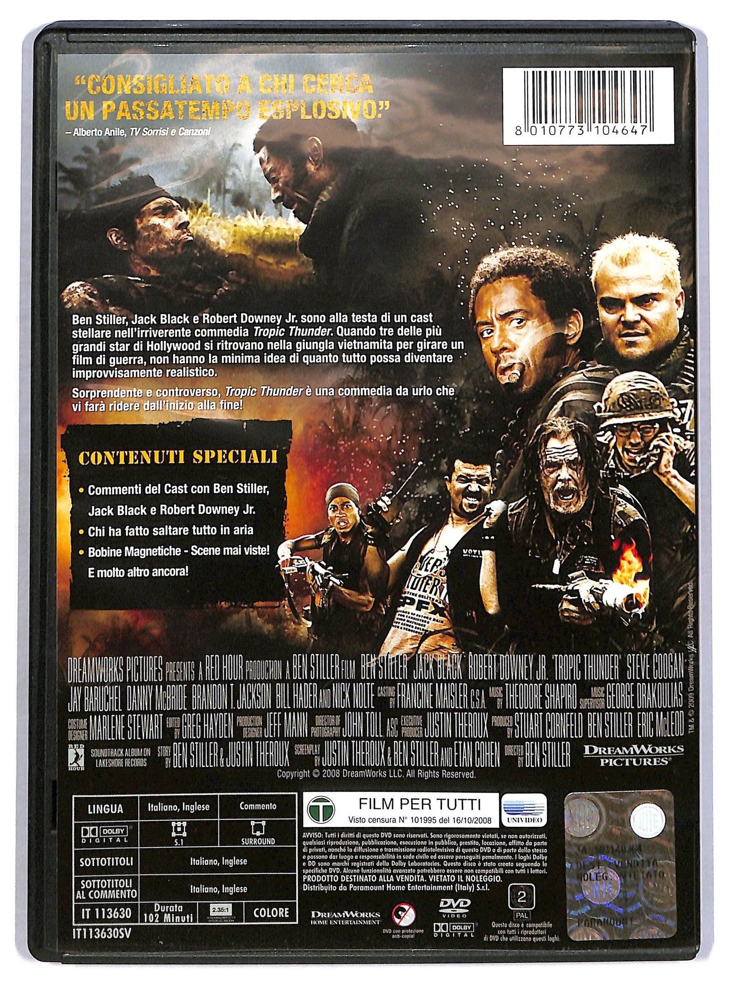 EBOND Tropic Thunder  DVD D797204