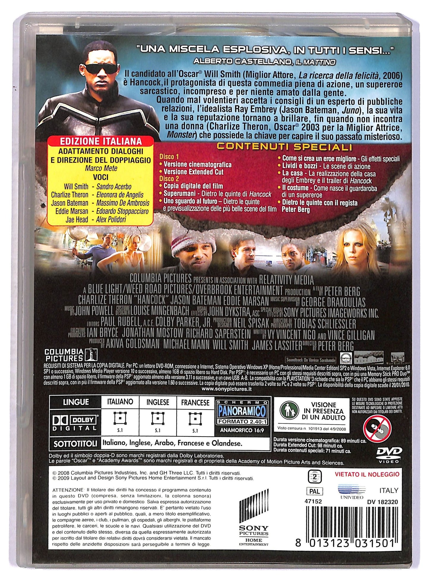 EBOND Hancock DVD D797303