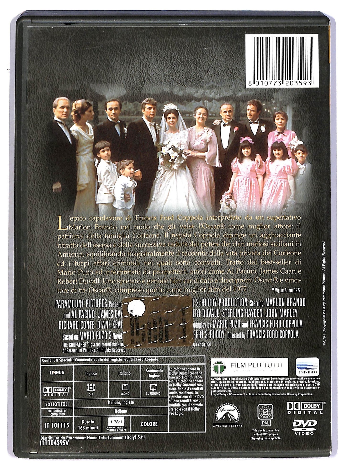 EBOND Il padrino DVD D797308