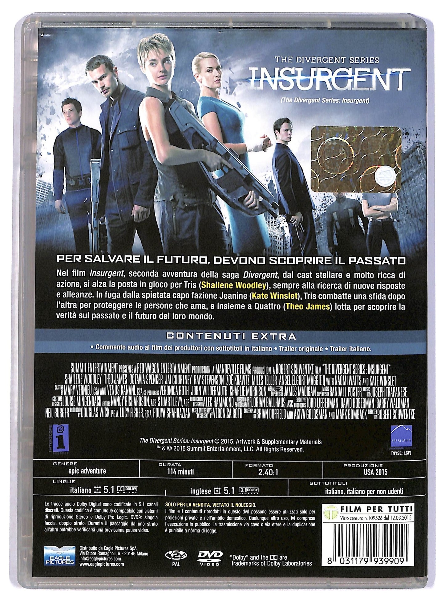 EBOND insurgent DVD D797329