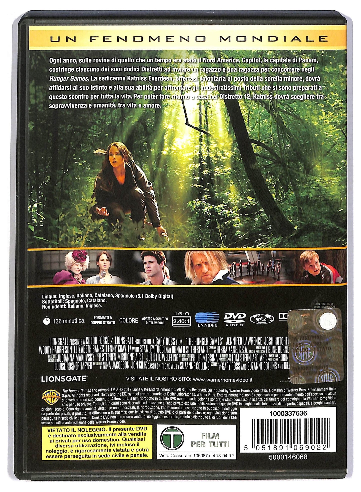 EBOND Hunger Games DVD D797444