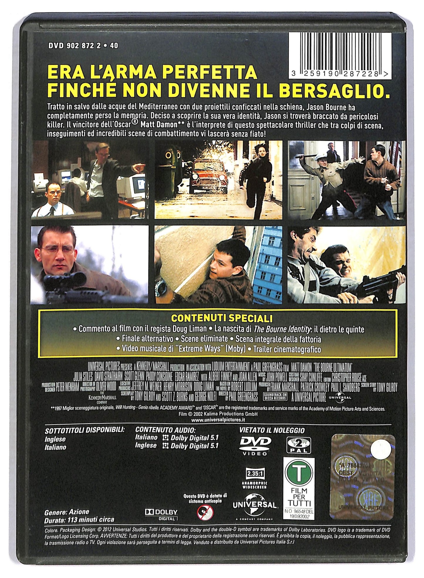 EBOND The Bourne Identity DVD D797450