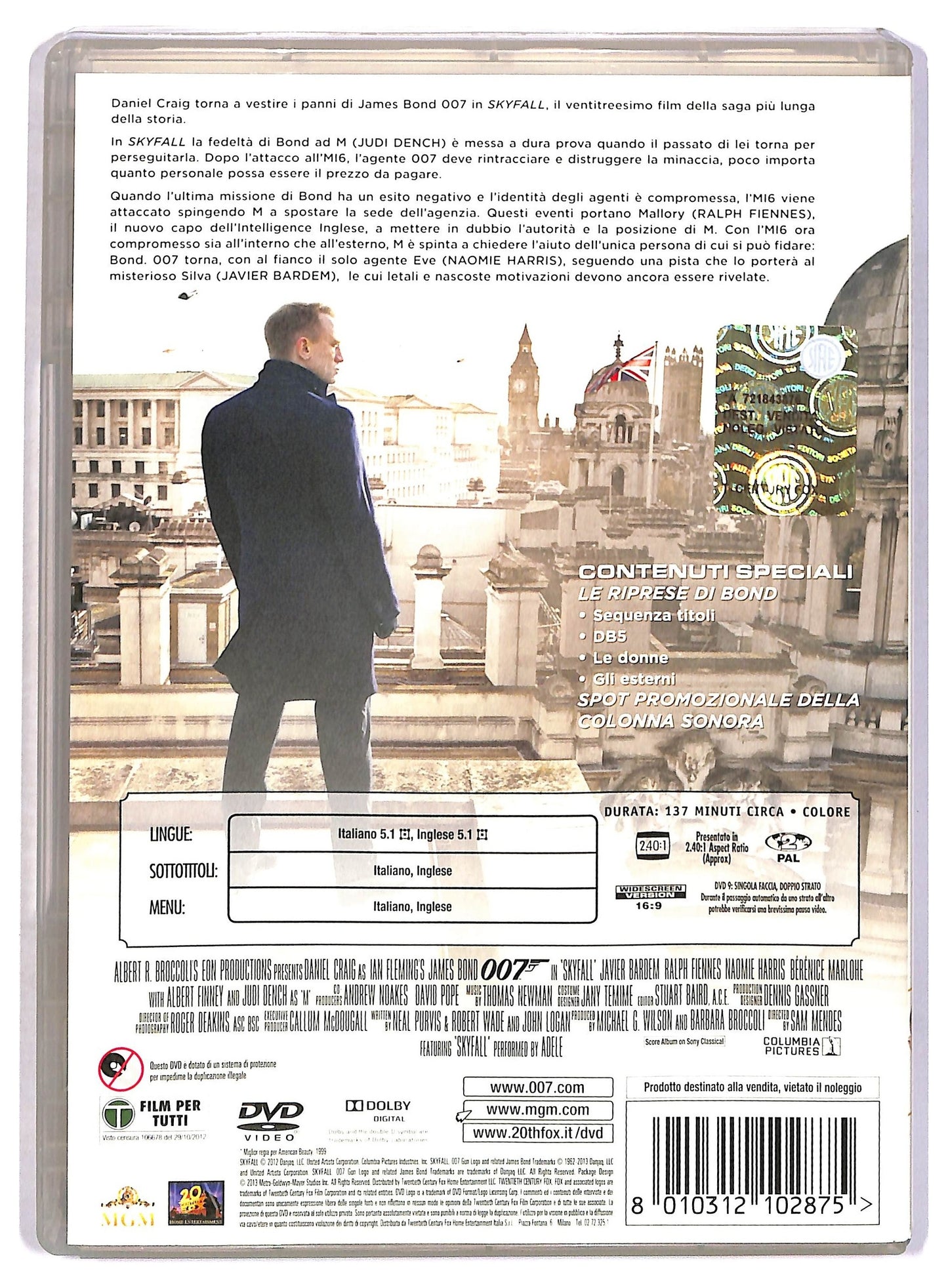 EBOND Skyfall  DVD D797510