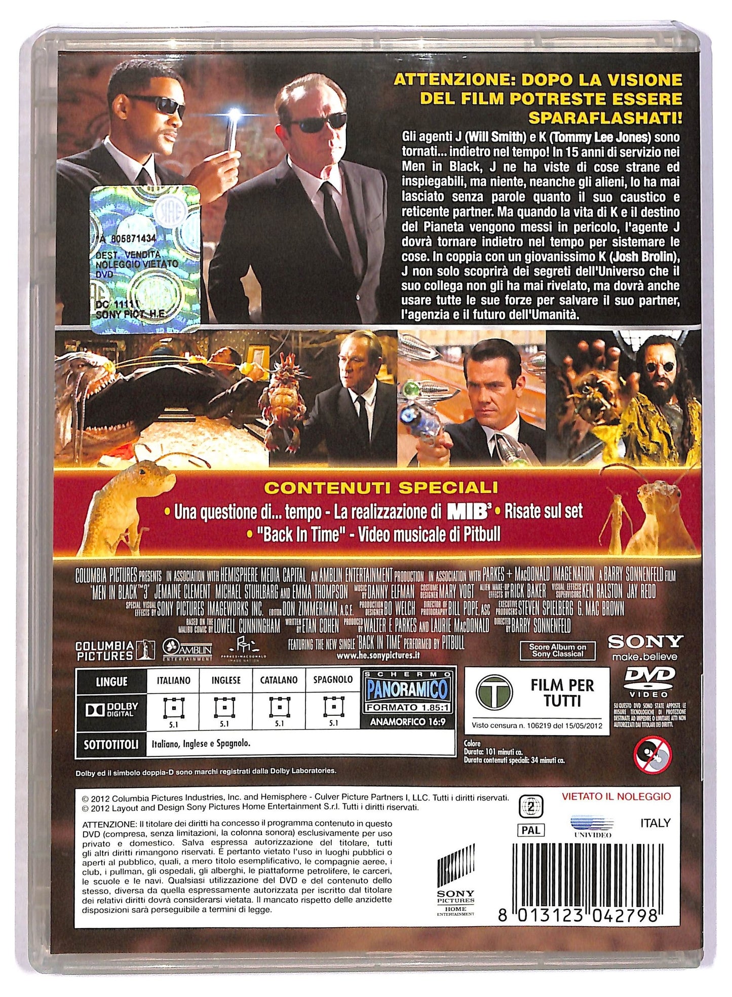 EBOND Mib3 Men In Black 3 DVD D797514