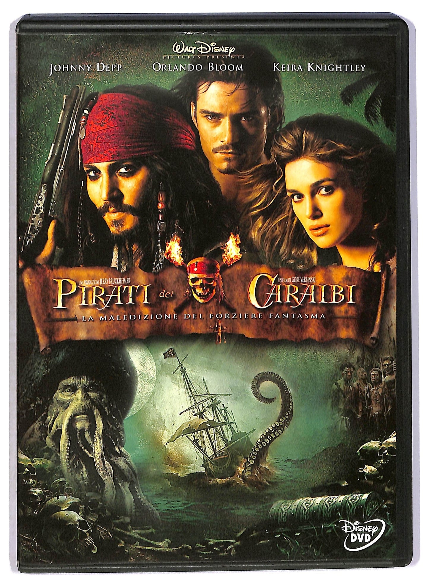 EBOND Pirati dei caraibi la maledizione del forziere fantasma DVD D797515