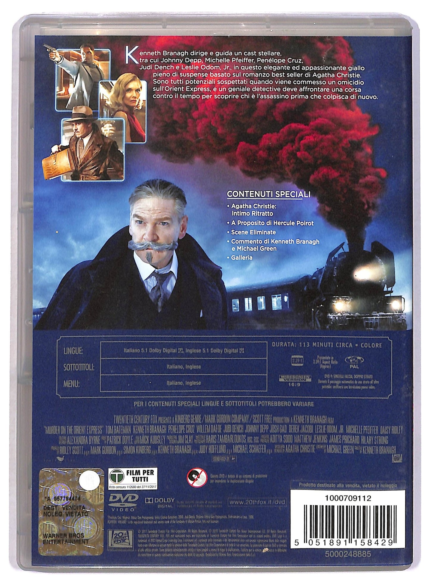 EBOND Assassinio Sull'Orient Express DVD D797525