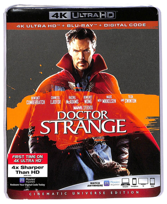EBOND Doctor Strange 4k Ultra Hd + BLURAY + Digital Code BLURAY D797653