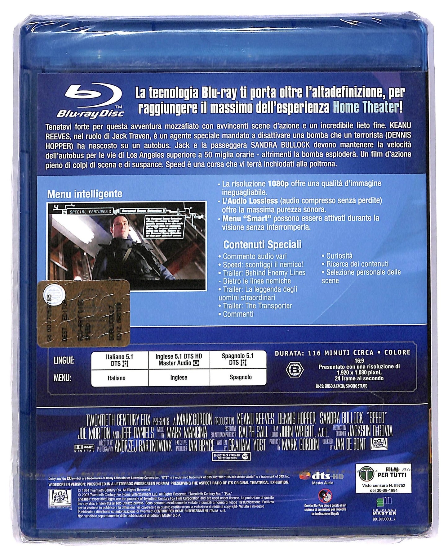 EBOND Speed EDITORIALE BLURAY BLURAY D797671