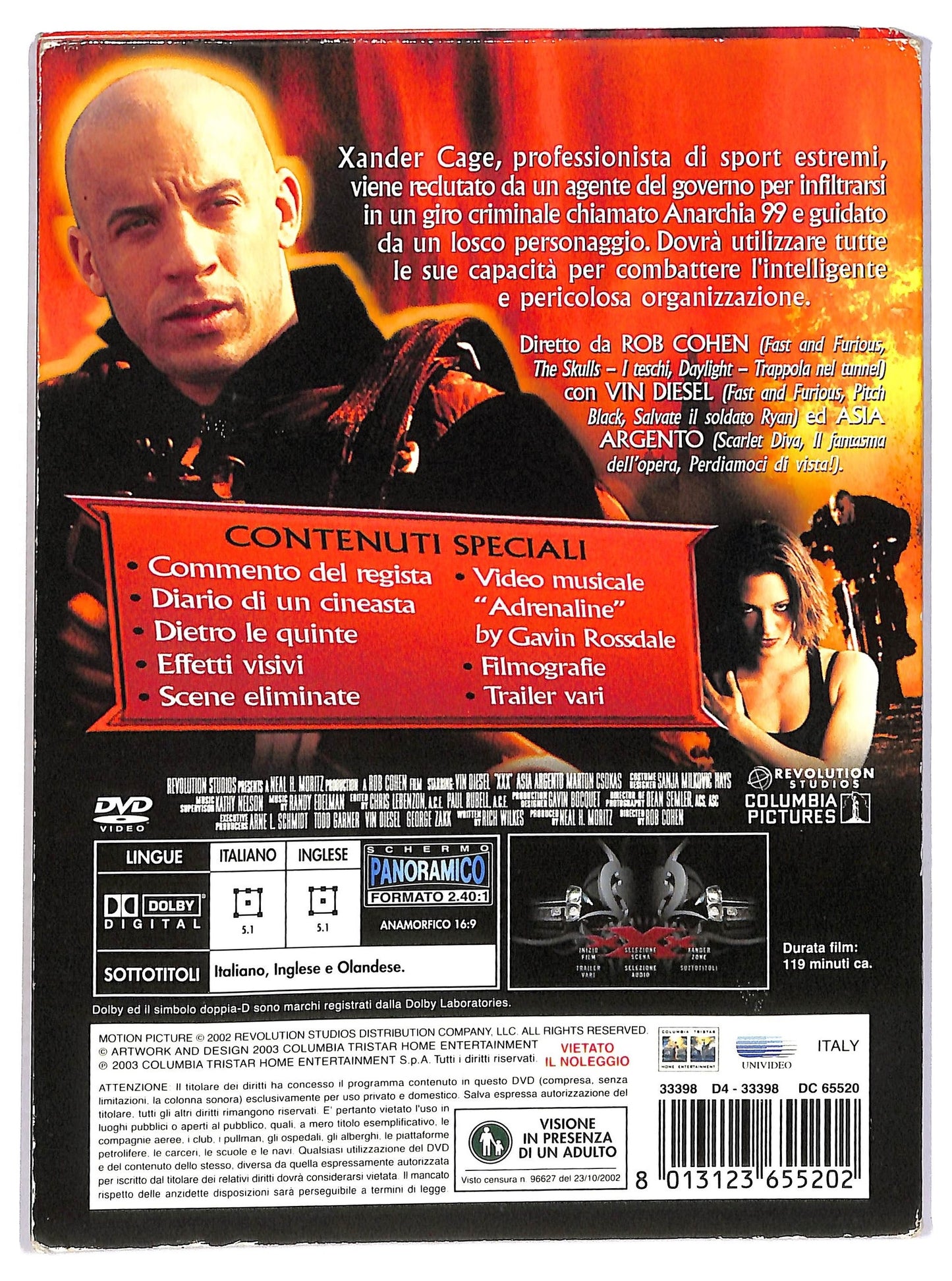 EBOND xXx - Digipack  DVD D797751