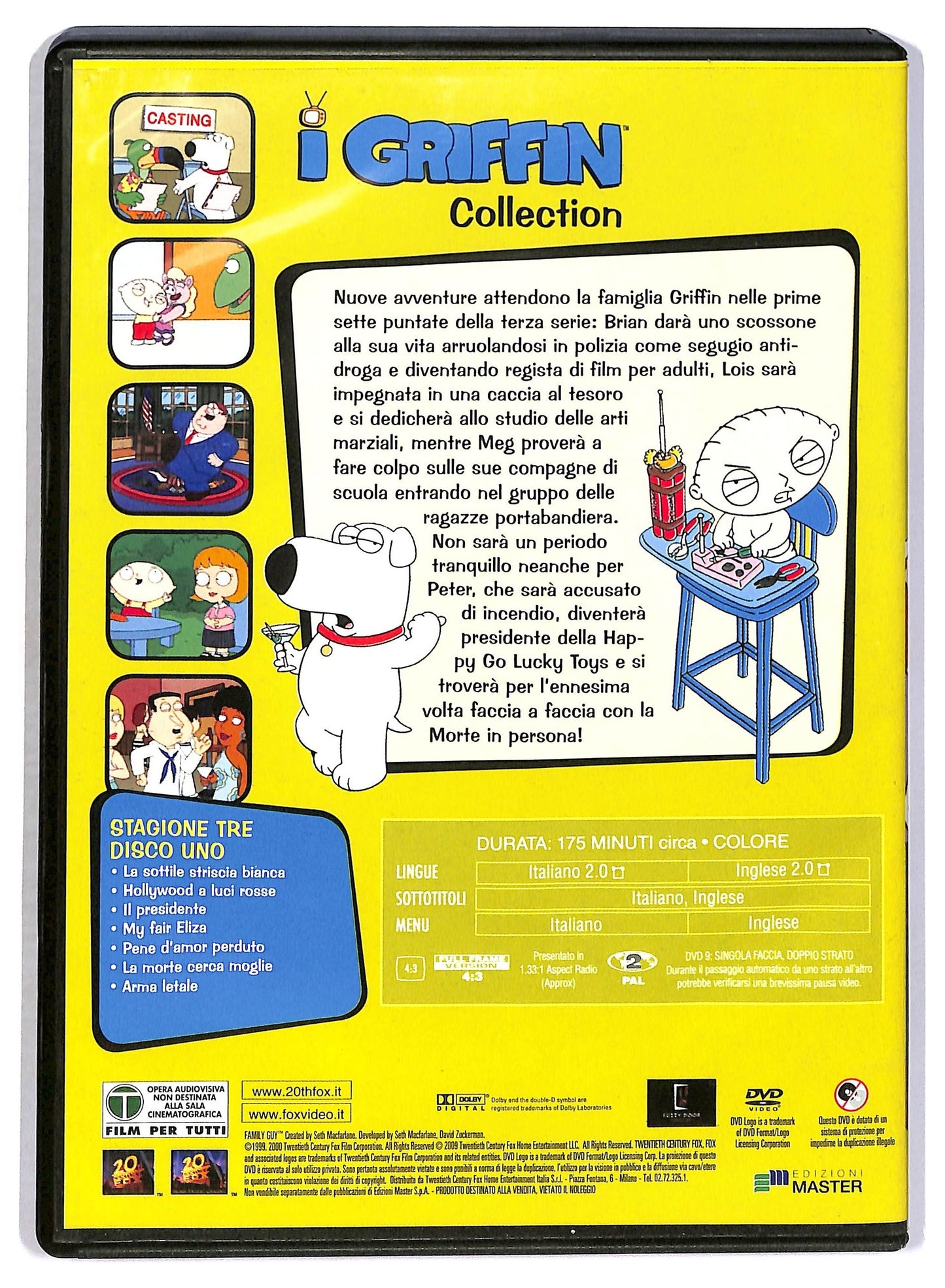 EBOND I Griffin Satgione 3 Disco 1 EDITORIALE DVD D797753
