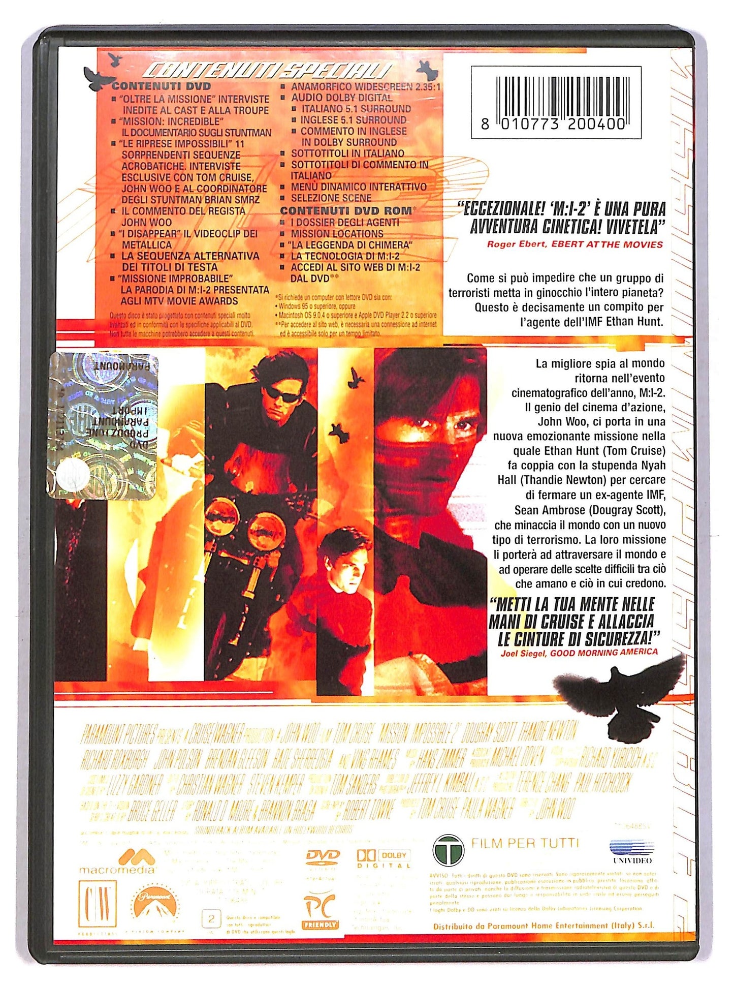 EBOND Mission Impossible 2 DVD D797810