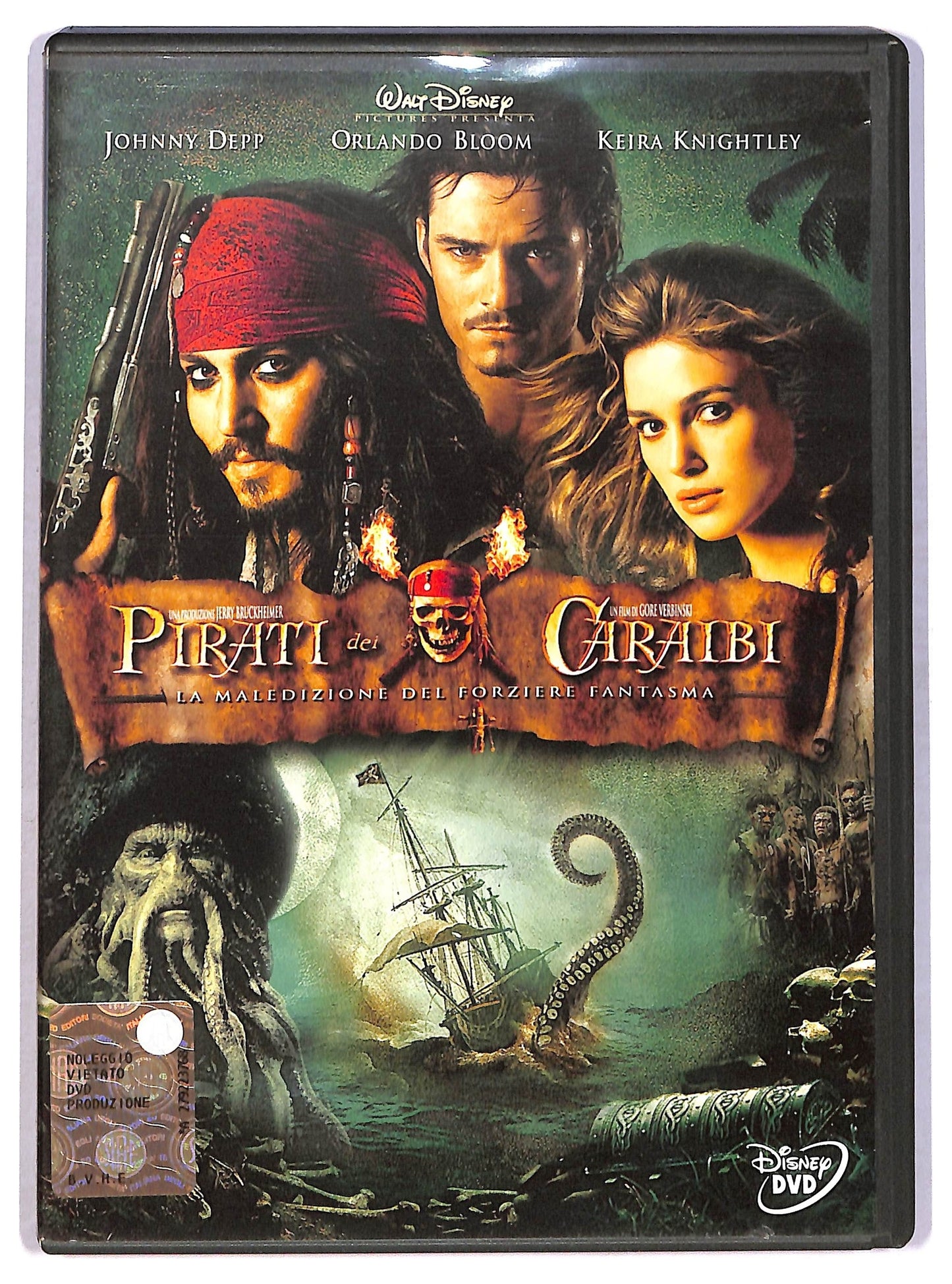EBOND Pirati dei caraibi la maledizione del forziere fantasma DVD D797825