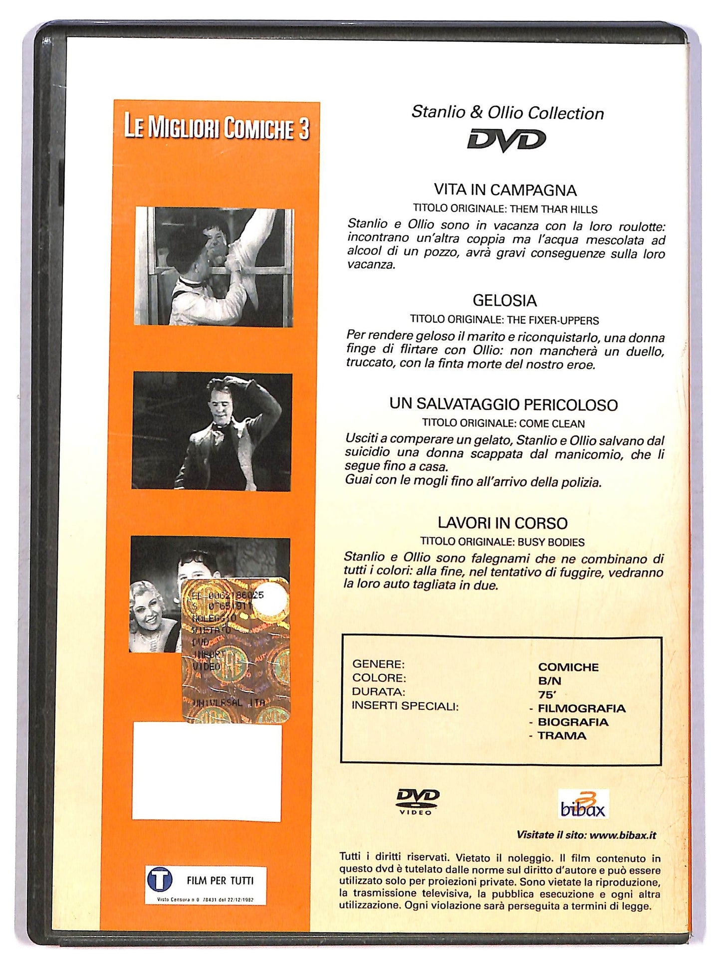EBOND stanlio e ollio - le migliori comiche volume 3 DVD D797829