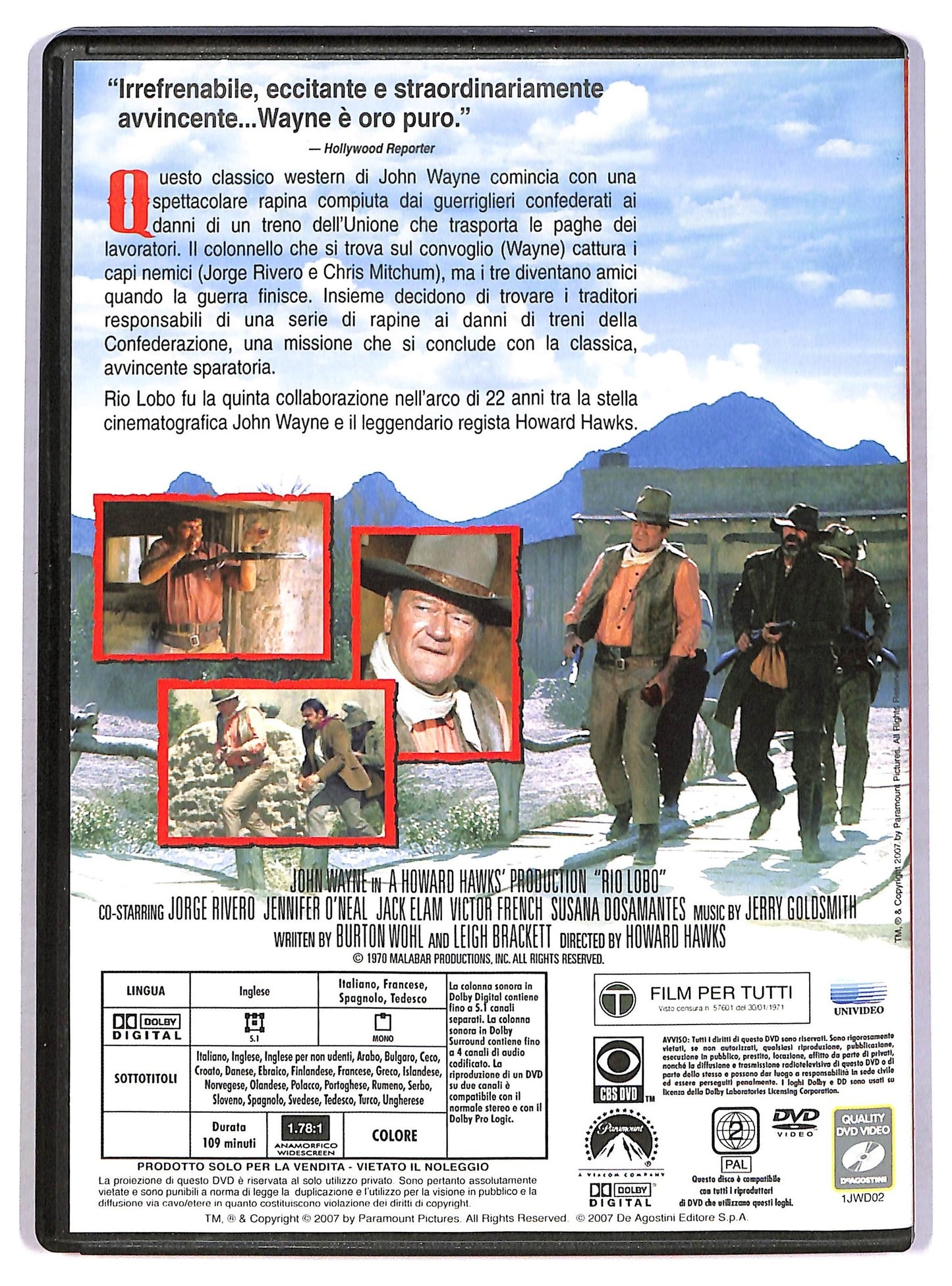 EBOND Rio Lobo EDITORIALE DVD D797847