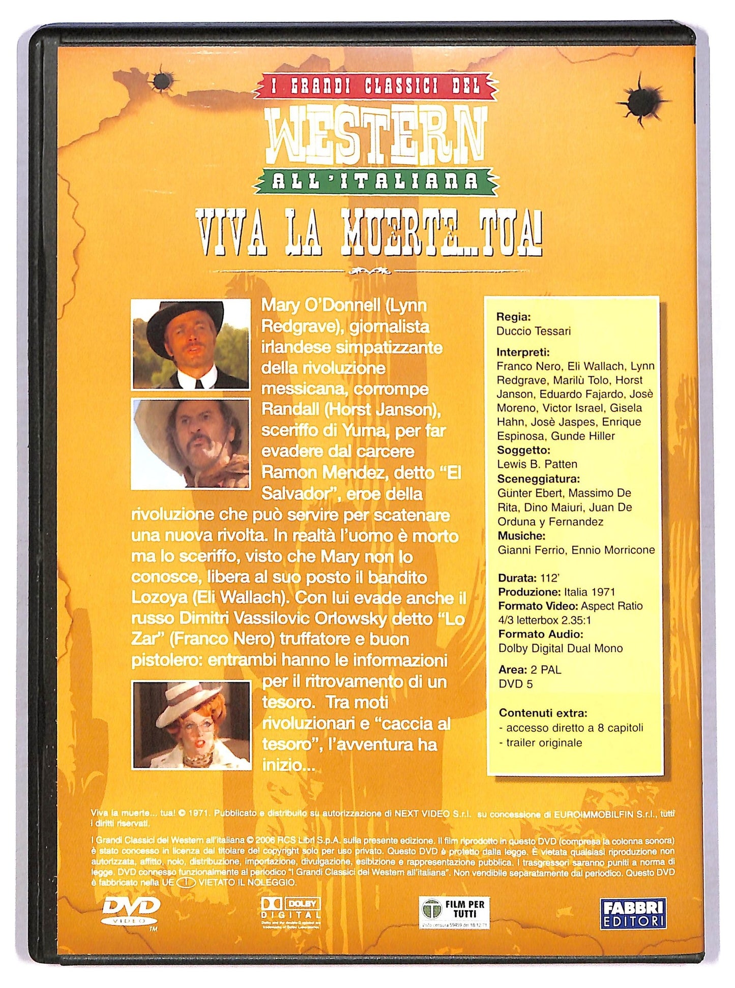 EBOND Viva la muerte... tua!  EDITORIALE DVD D797859