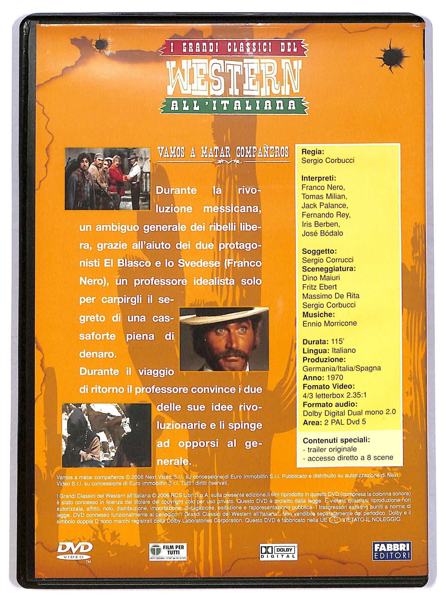 EBOND Vamos a matar companeros  EDITORIALE DVD D797903