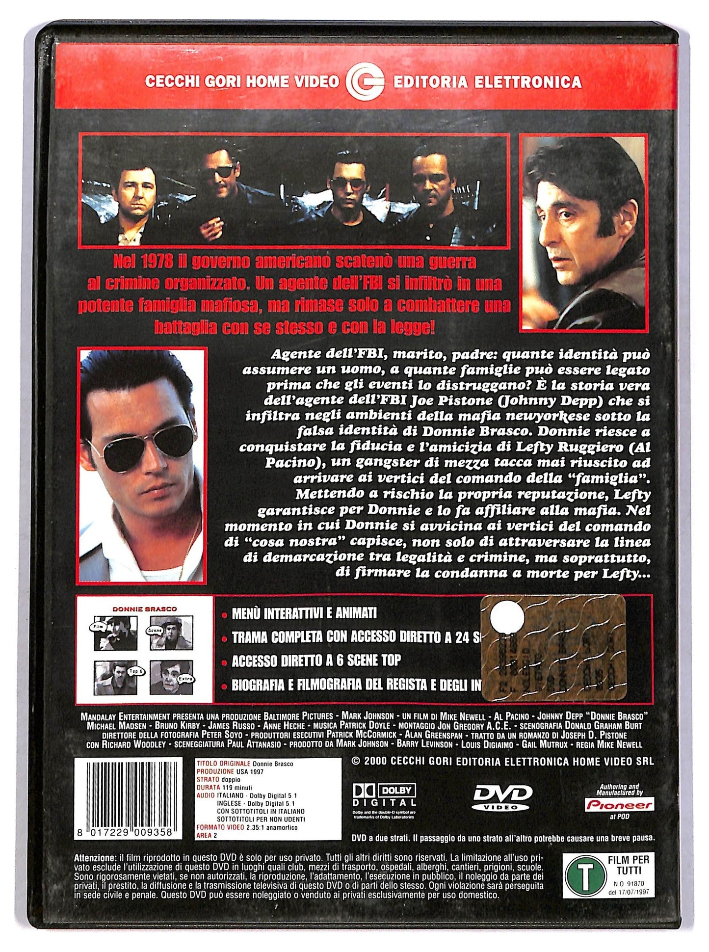 EBOND Donnie Brasco  DVD D797939