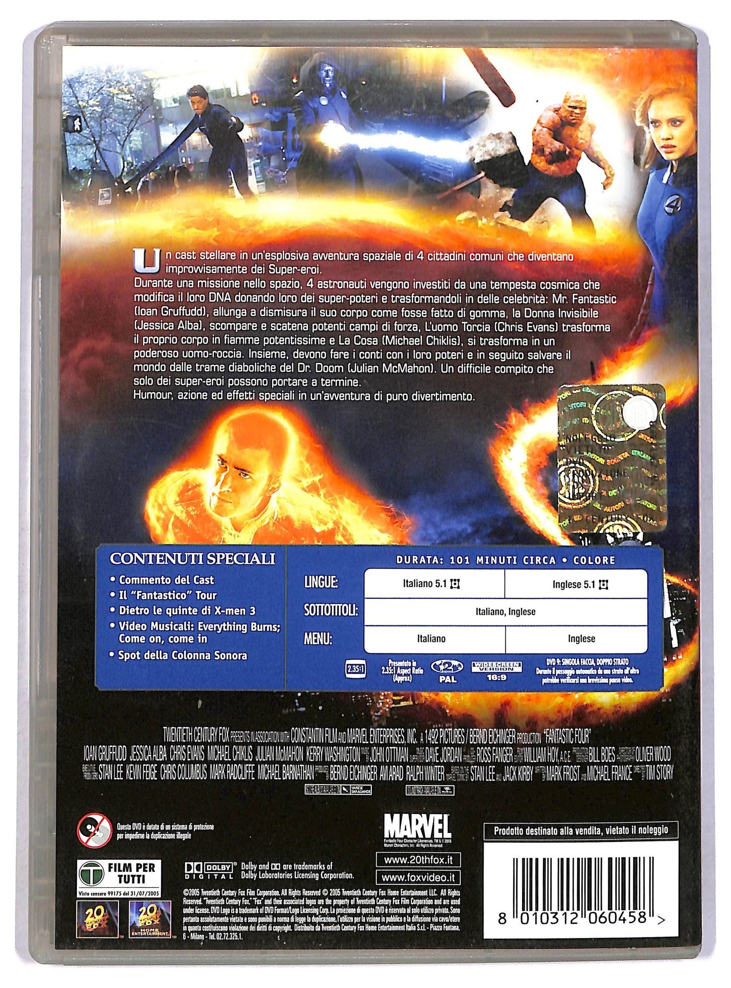 EBOND i fantastici 4 DVD D797953