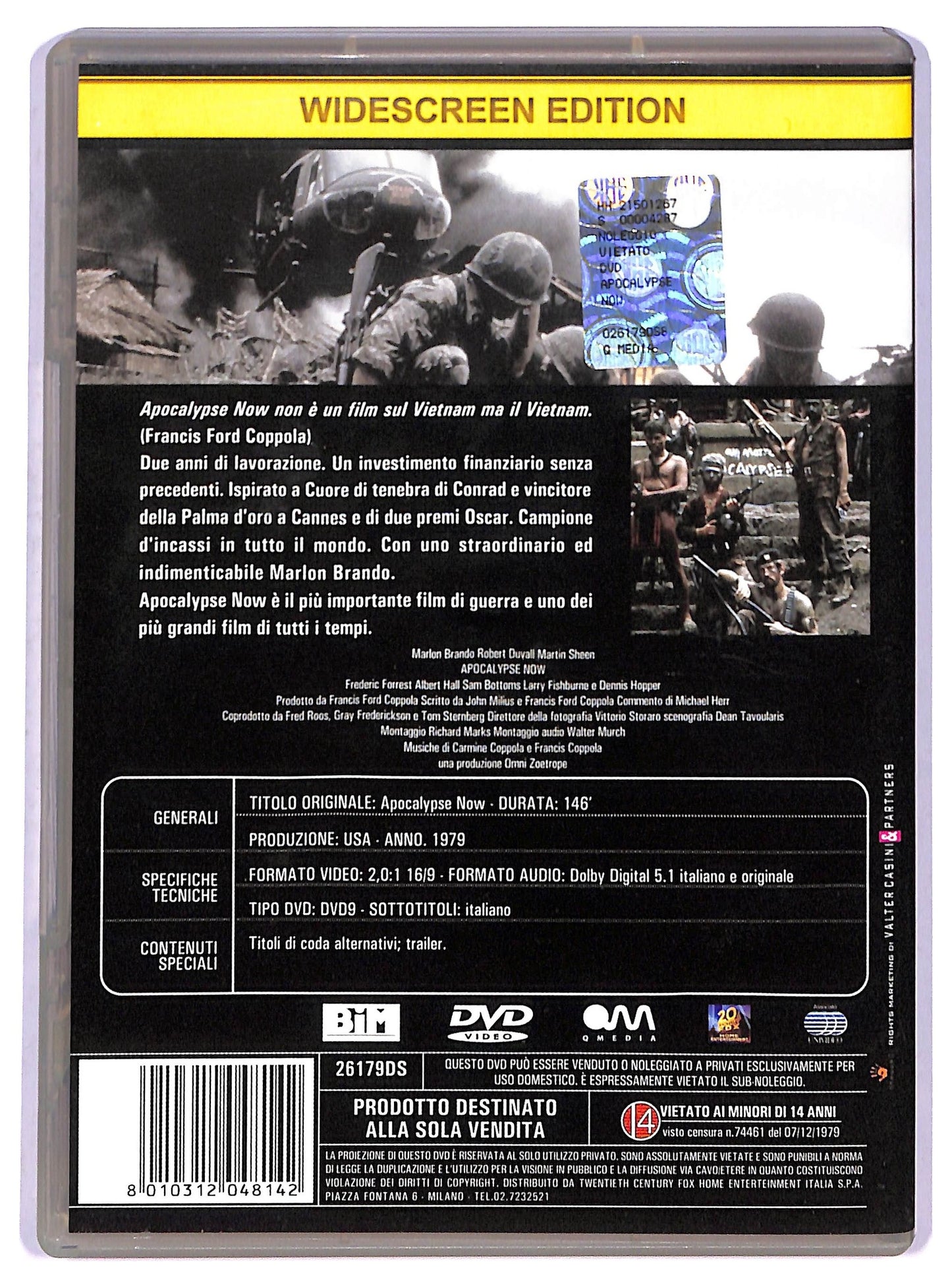 EBOND Apocalypse Now DVD D798044