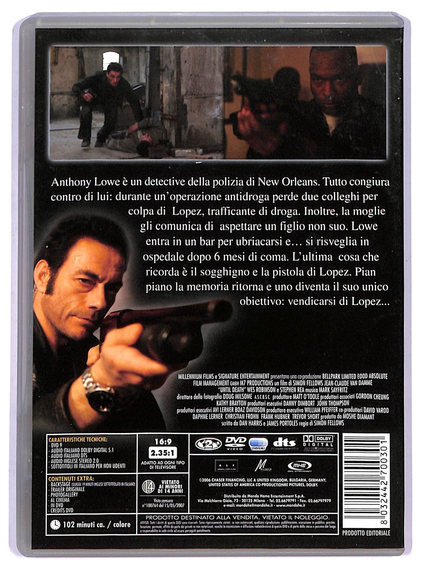 EBOND Until Death DVD D798107