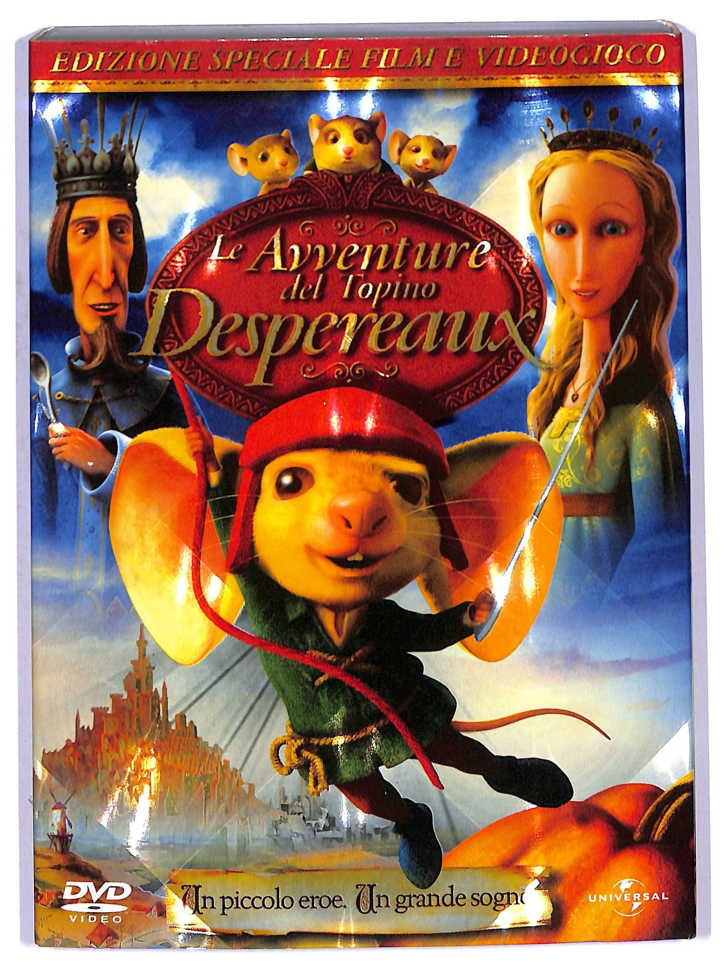 EBOND Le avventure del topino Despereaux SLIPCASE EDIZIONE SPECIALE DVD SLIM D798119